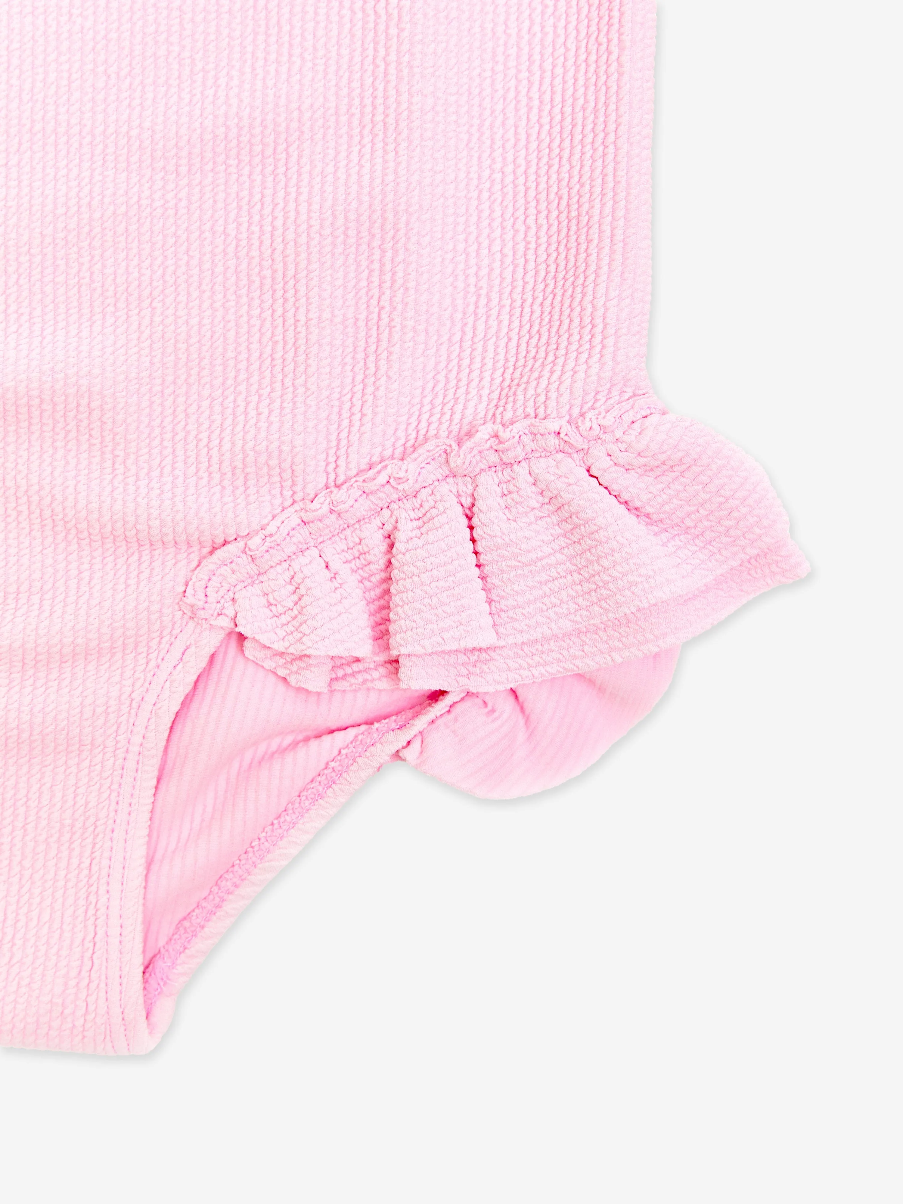 Girls Cherry Swimsuit in Pink (UPF50 )