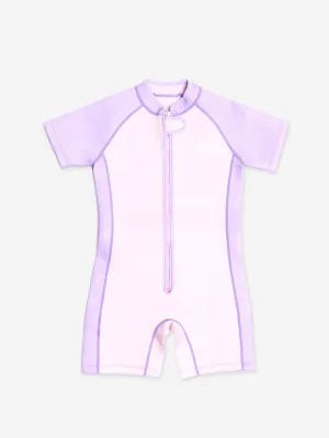 Girls Neoprene Wetsuit in Pink (UPF50 )