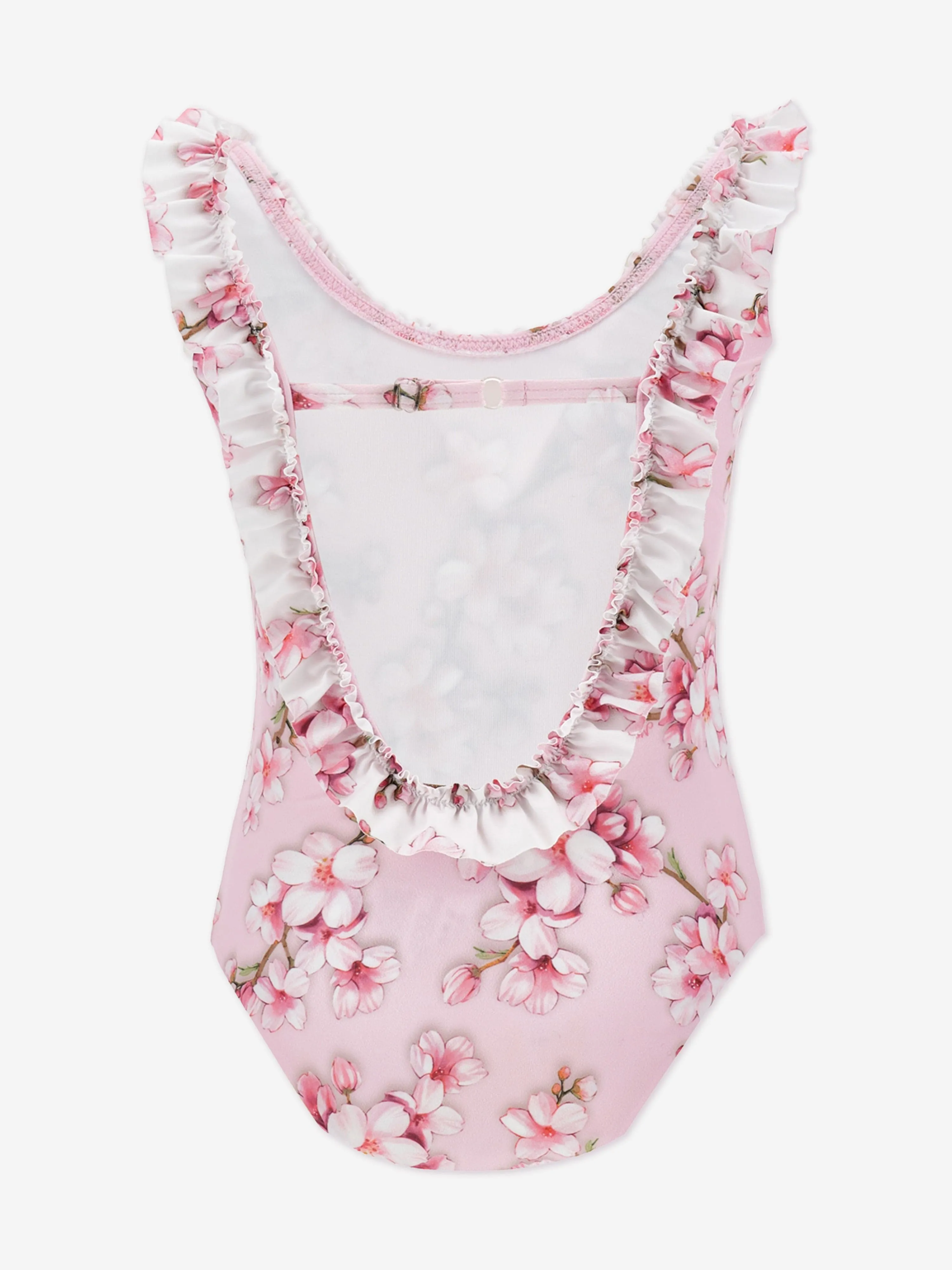 Girls Peach Blossom Swimsuit in Pink