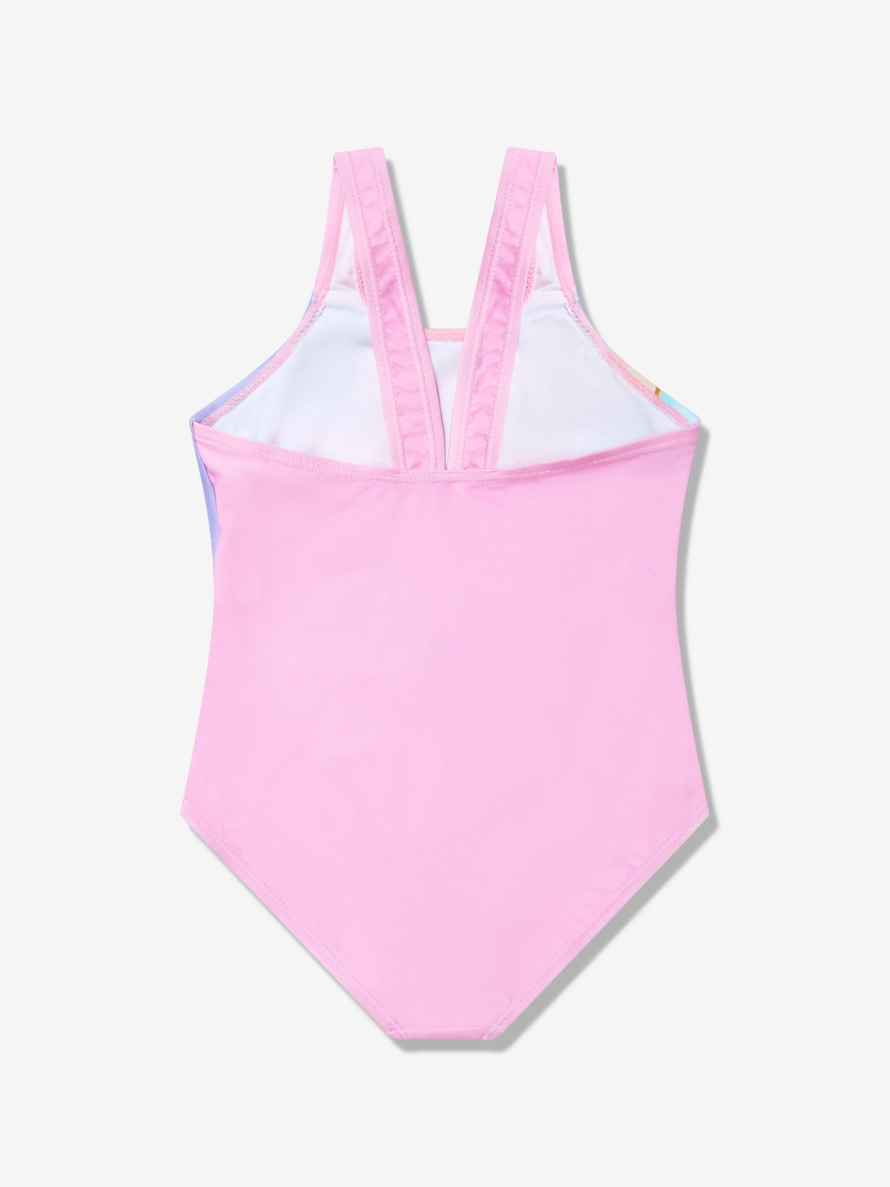 Girls Rainbow Swimsuit in Pink (UPF50 )