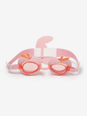 Girls Swim Goggles Cotton Candy Cherry in Pink (16cm)