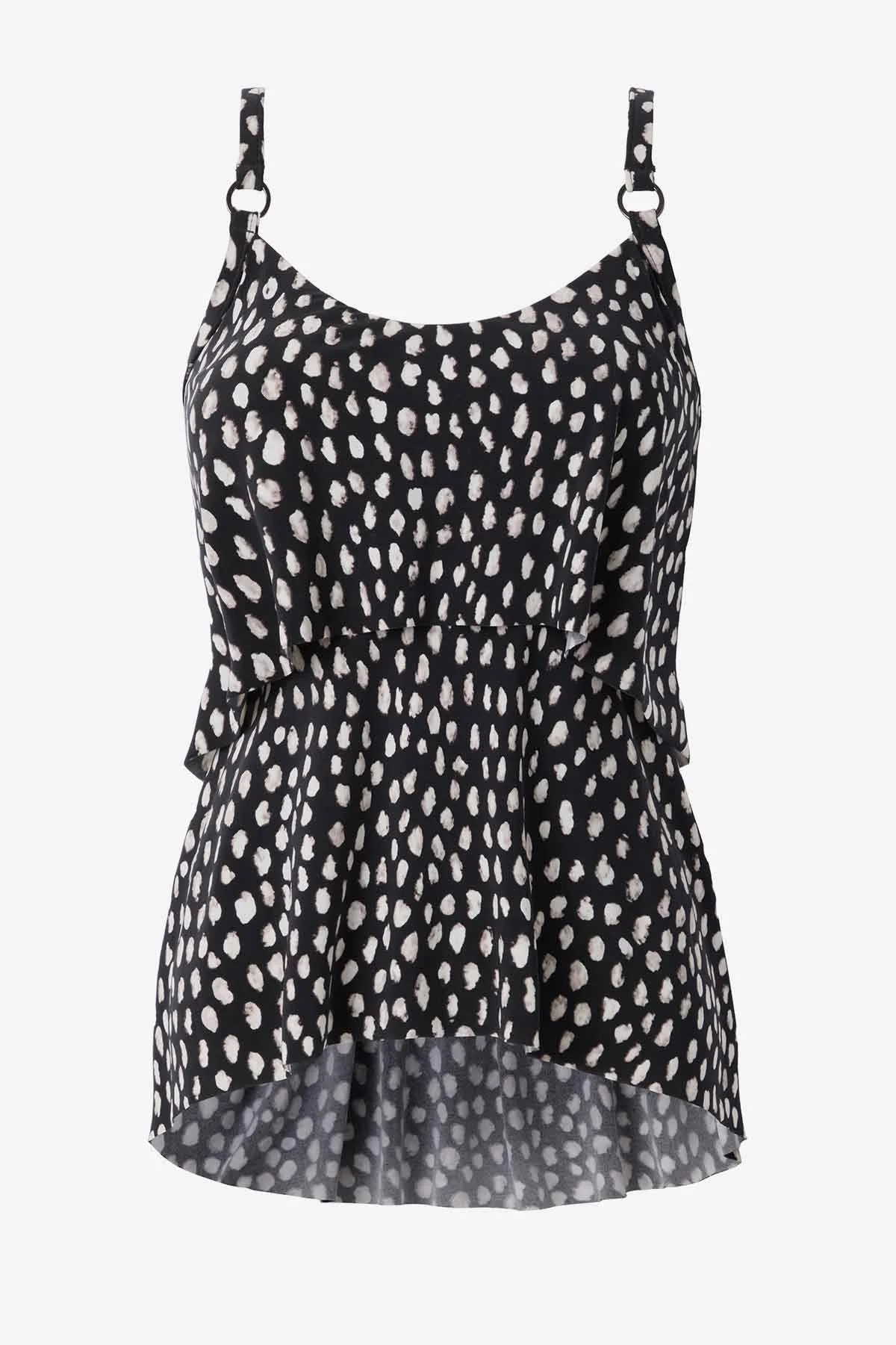 Grace Tankini Top in Pebbles