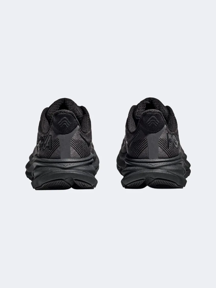 Hoka Clifton 9 Men Running Sneakers Black