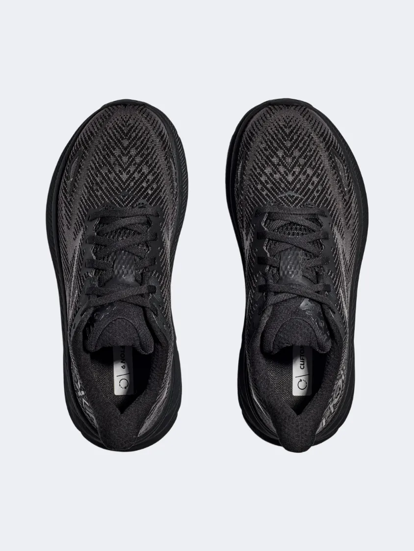 Hoka Clifton 9 Men Running Sneakers Black