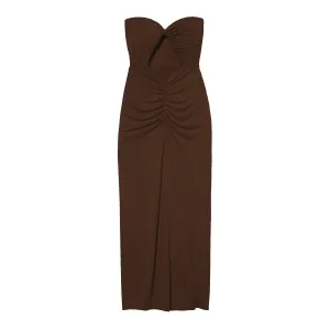 Iris Dress | Mocha Matte JADE SWIM