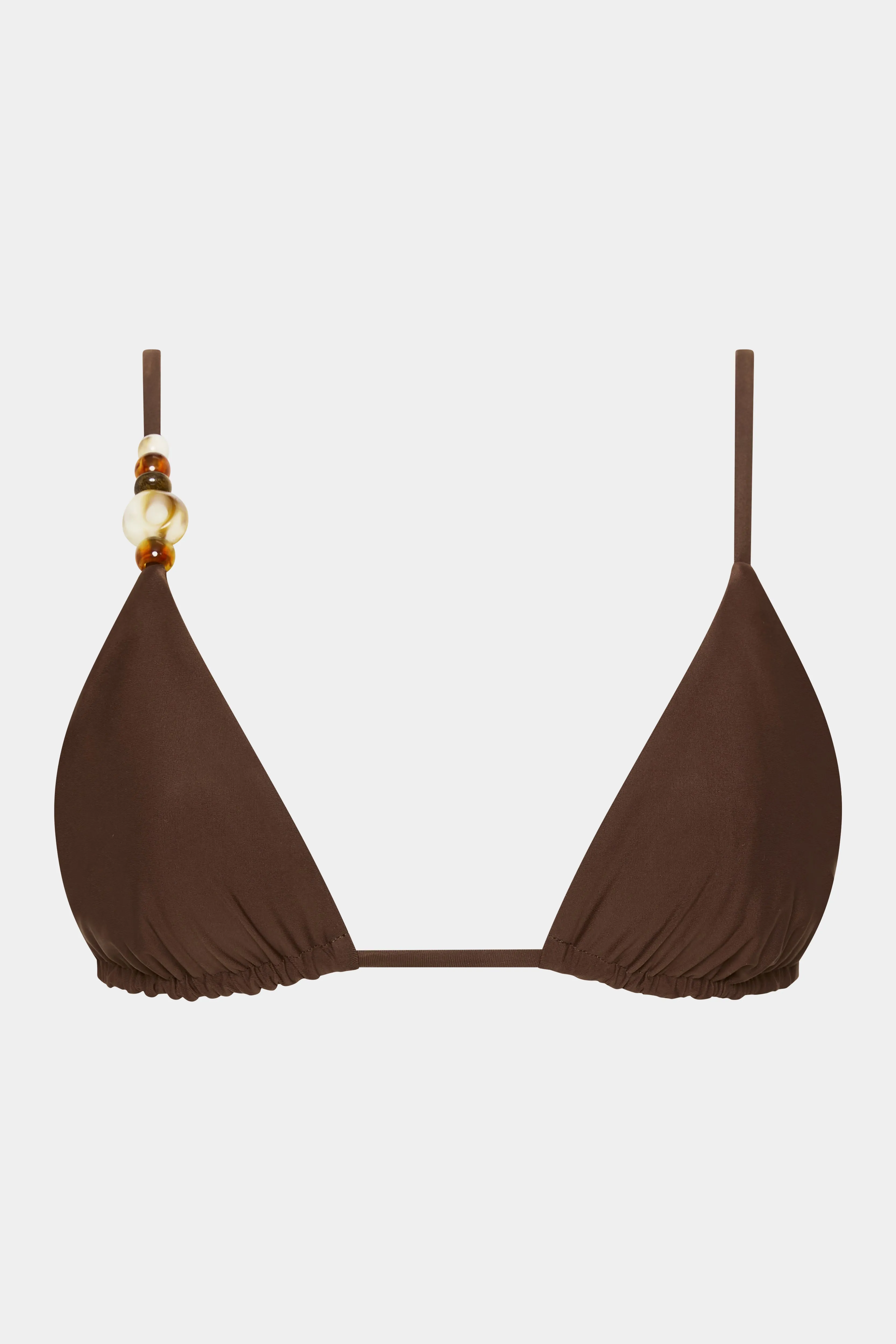 Jeanne Beaded String Triangle Top SIR