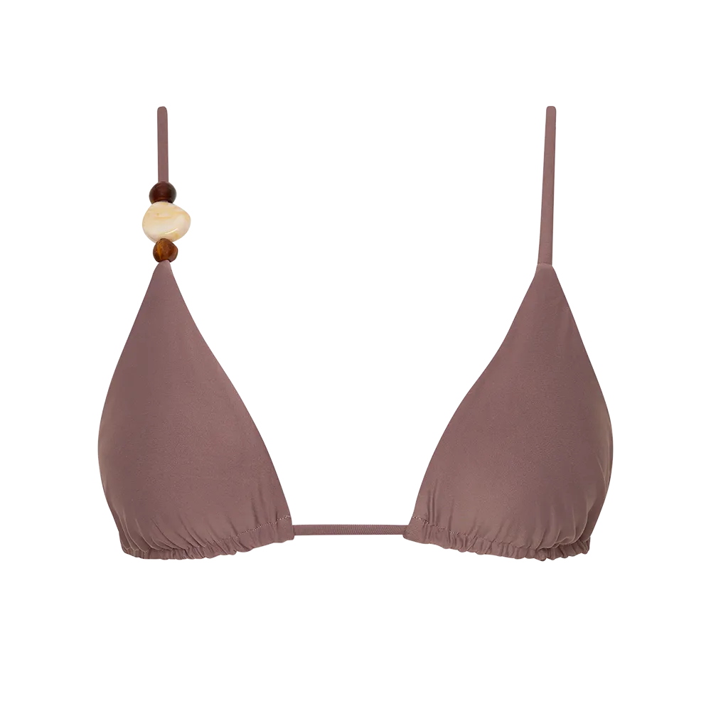Jeanne Beaded String Triangle Top SIR