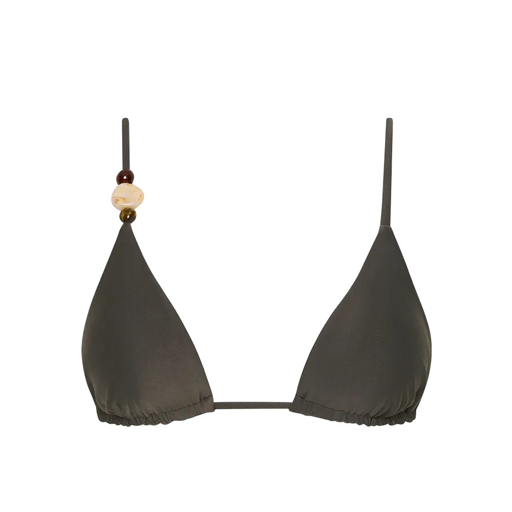 Jeanne Beaded String Triangle Top SIR