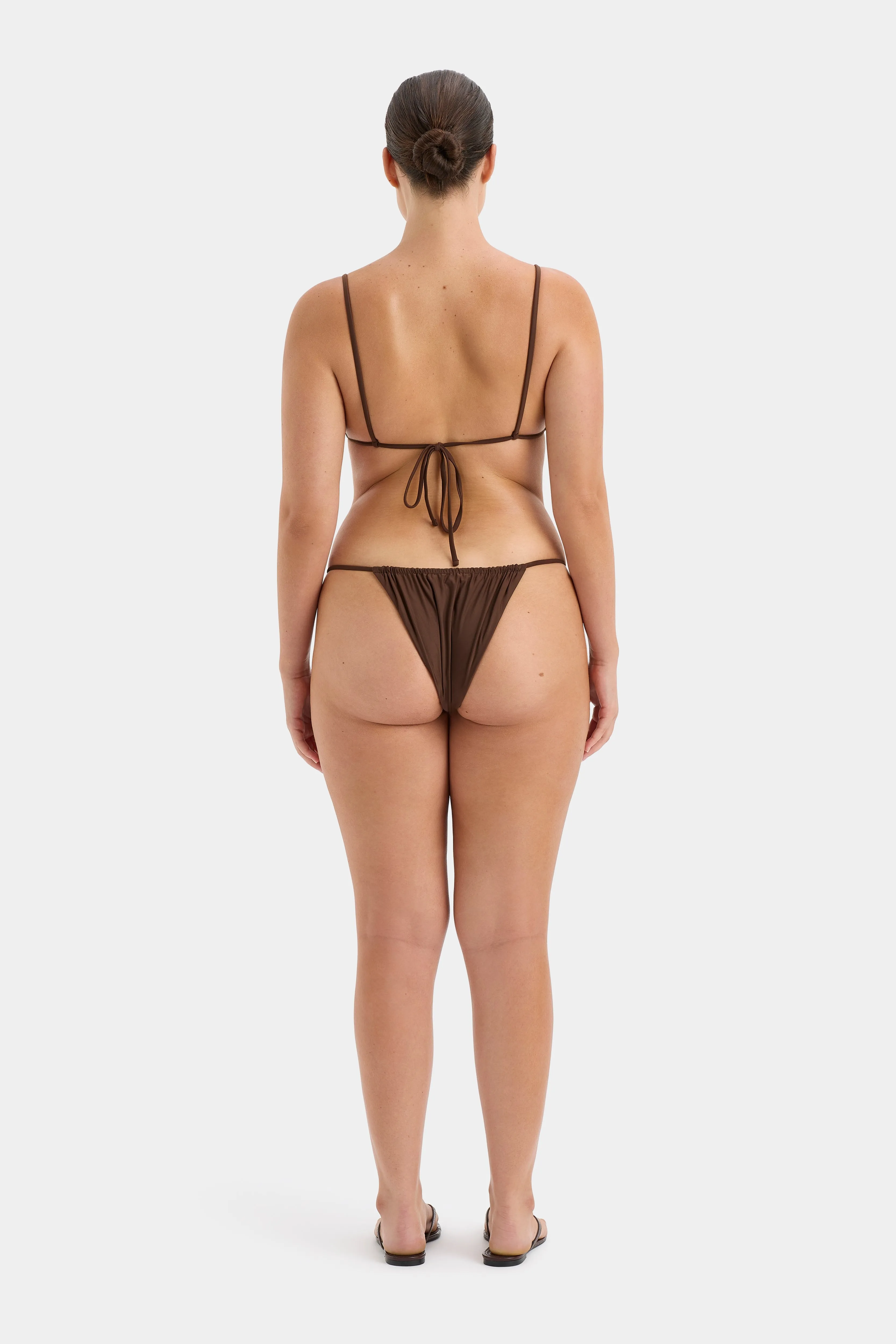 Jeanne Beaded String Triangle Top SIR