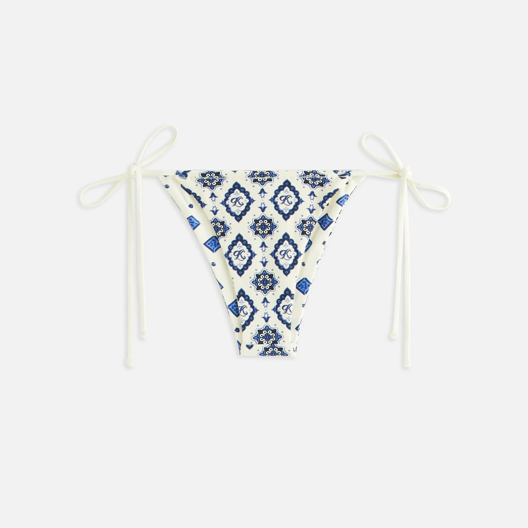Kith Women Tova Baroque Tile Tie Bottom - Sandrift KITH