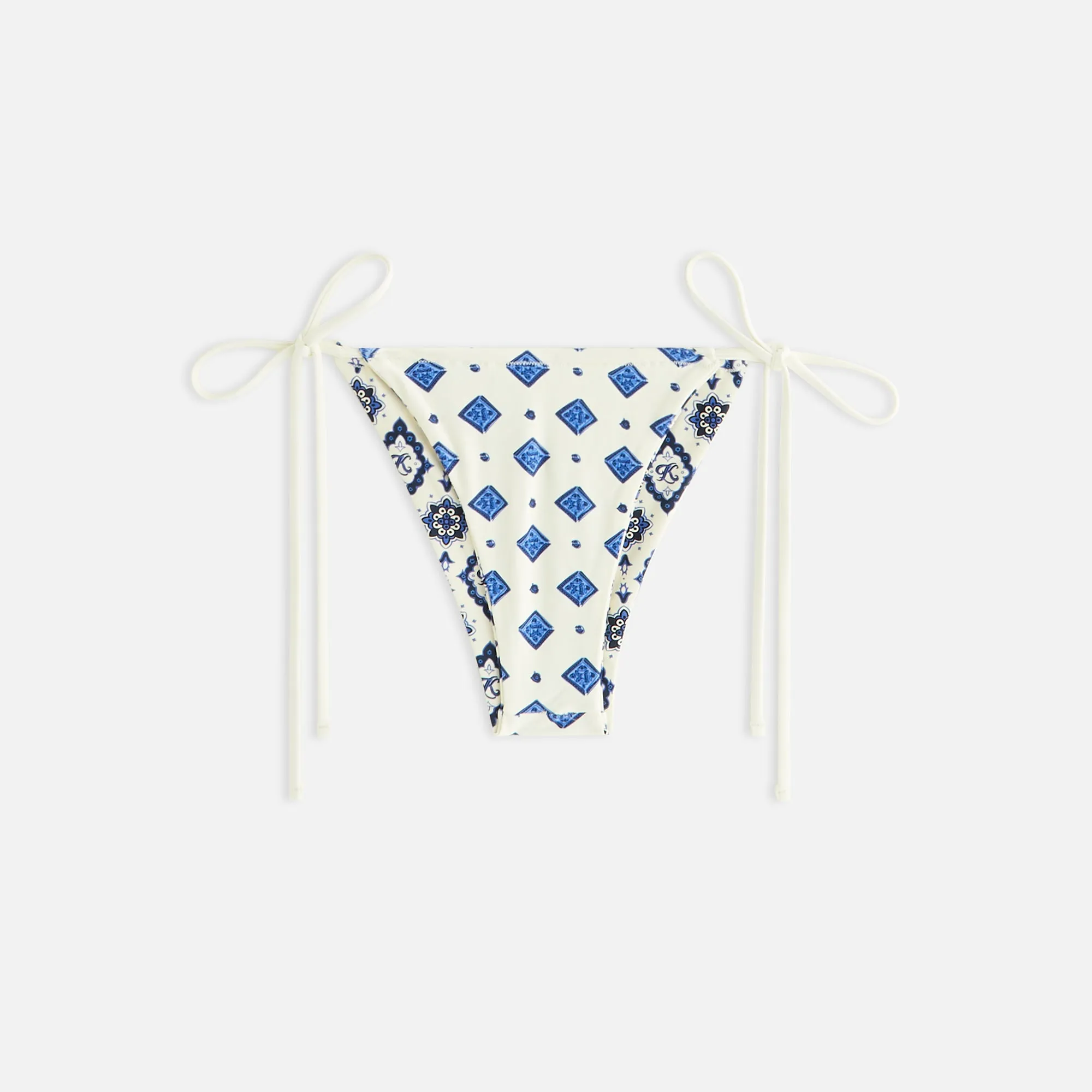 Kith Women Tova Baroque Tile Tie Bottom - Sandrift KITH