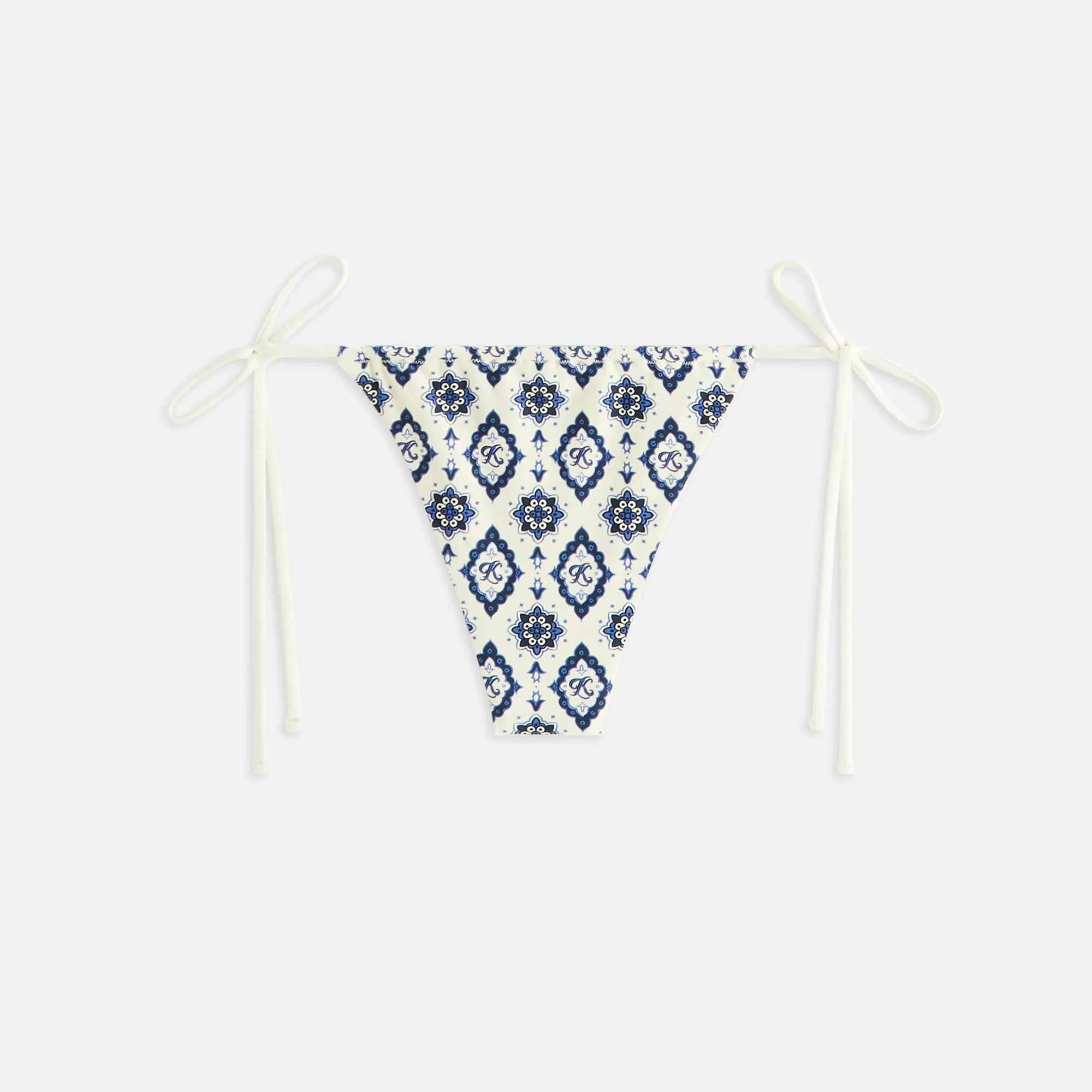 Kith Women Tova Baroque Tile Tie Bottom - Sandrift KITH