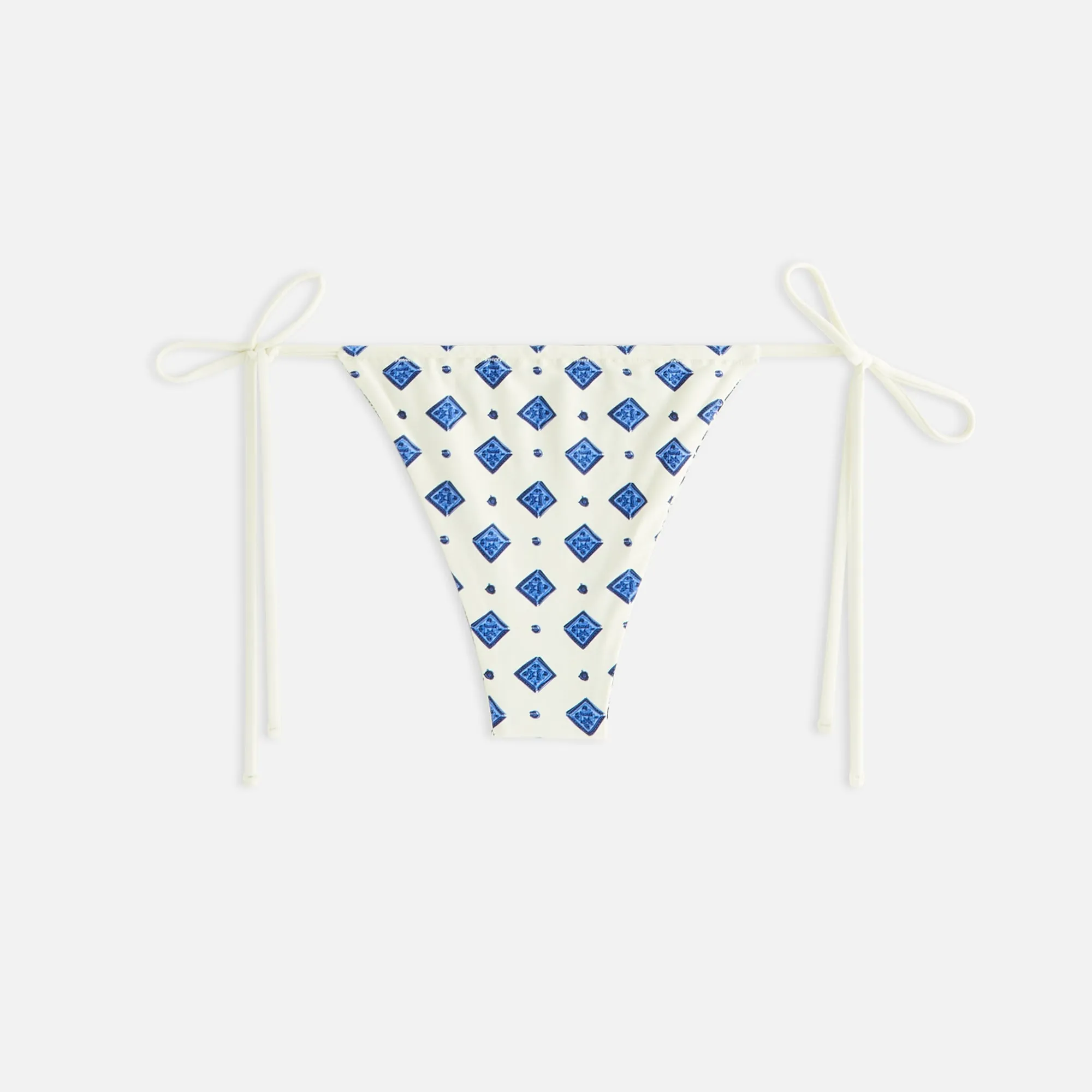 Kith Women Tova Baroque Tile Tie Bottom - Sandrift KITH