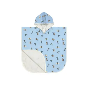 Lassig Beach Poncho - Sky Blue - Crocodile