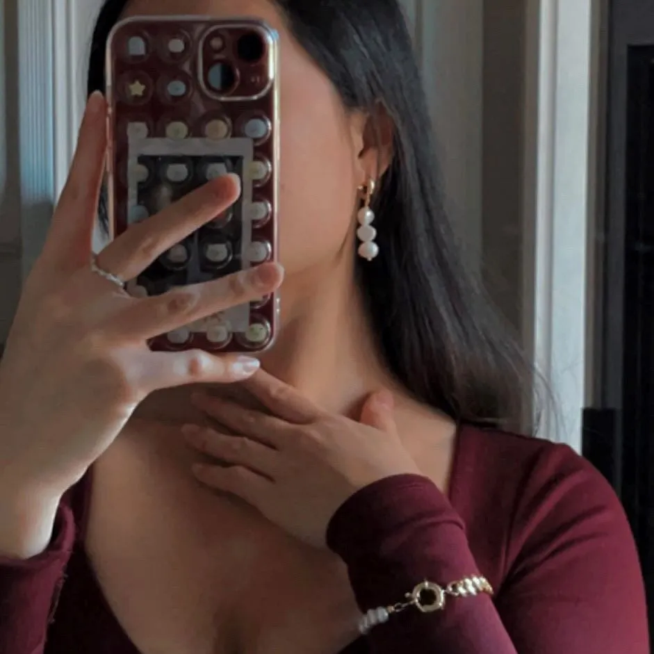 Lauren Pearl Chain Bracelet