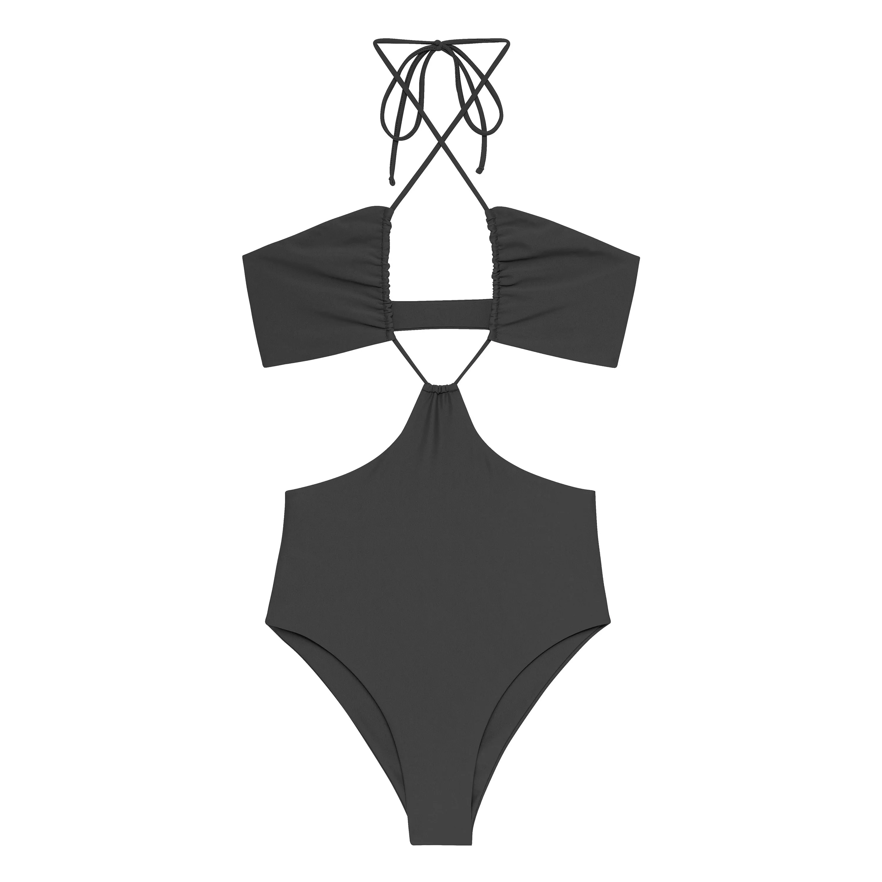 Layla One Piece | Black Matte JADE SWIM