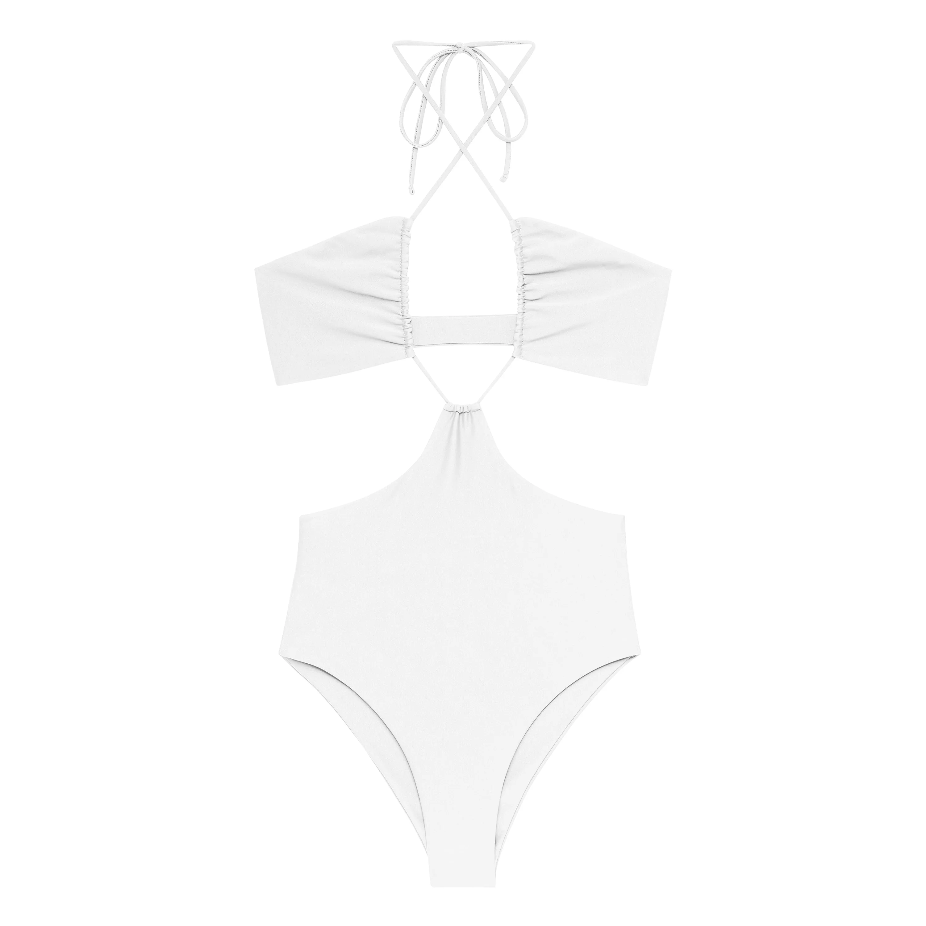 Layla One Piece | White JADE SWIM