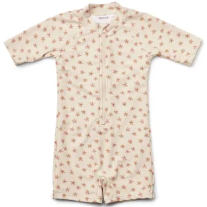 Liewood Max Swim Jumpsuit Floral Sea Shell Mix