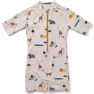 Liewood Max Swim Jumpsuit Safari Sandy Mix