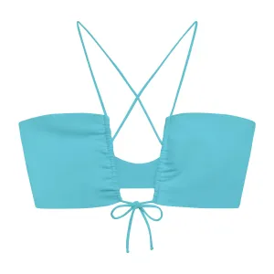 Livi Top | Aqua Sheen JADE SWIM