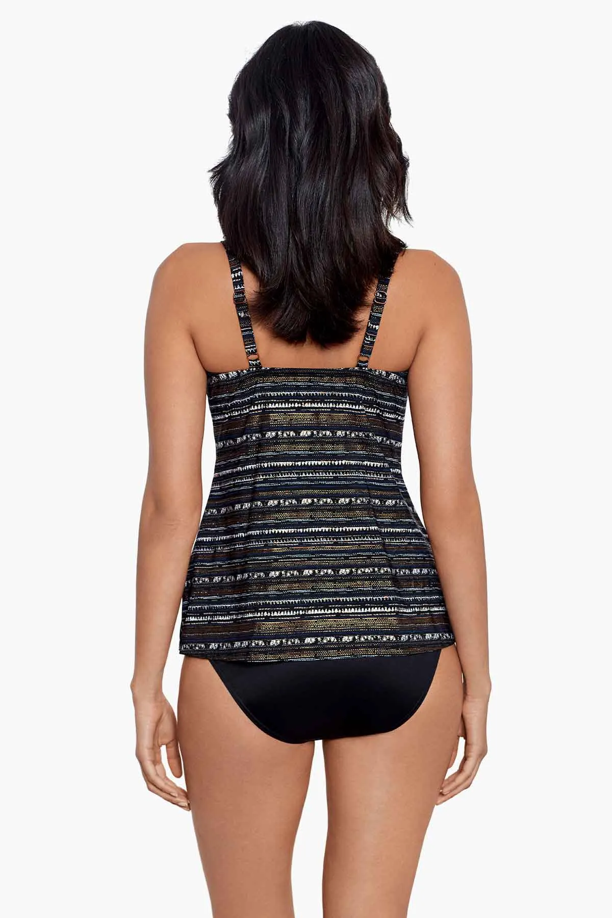 Love Knot Tankini Top in Cypher