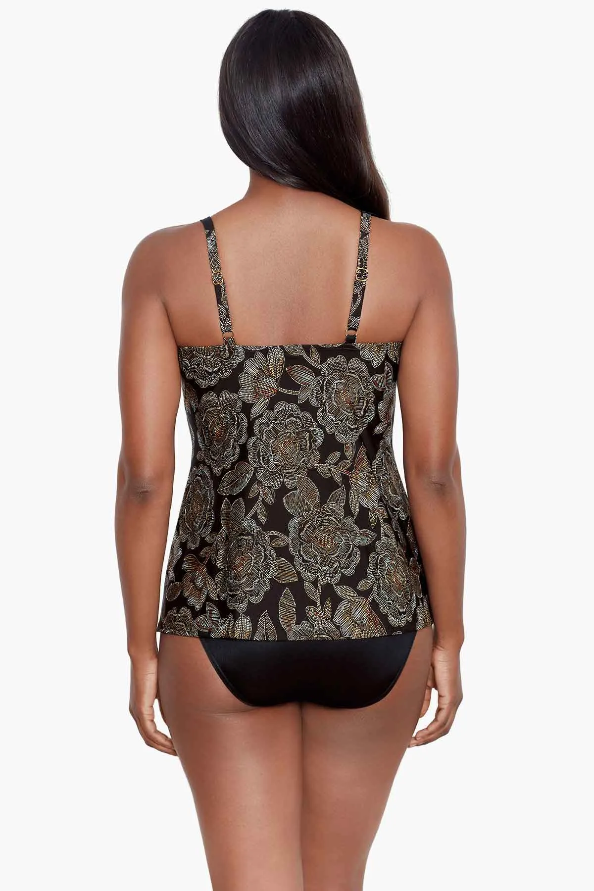 Love Knot Tankini Top in Petal Pusher