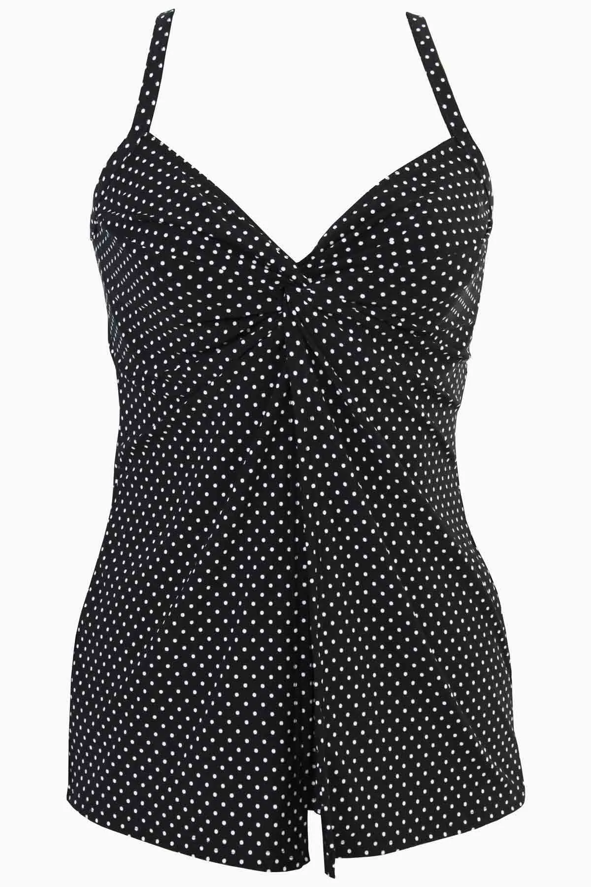 Love Knot Tankini Top in Pin Point