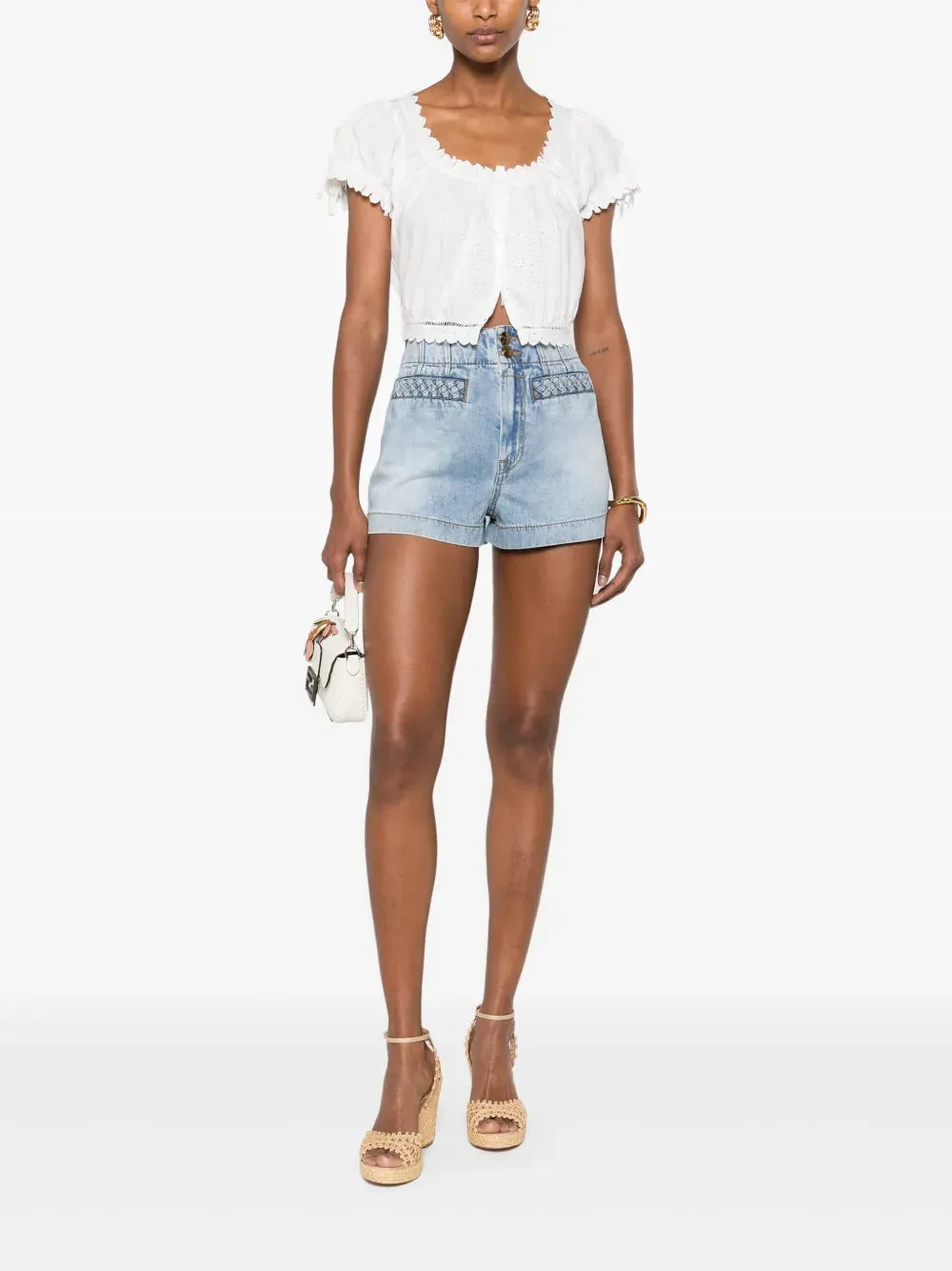 Lucky Denim Short in Skylark