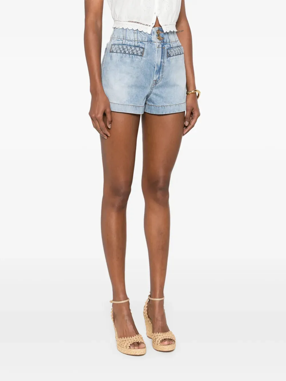 Lucky Denim Short in Skylark