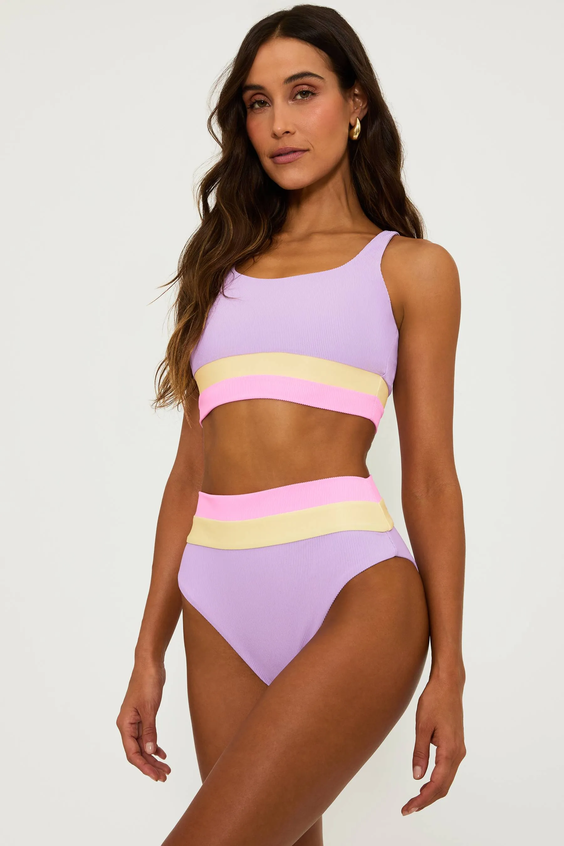 Mackenzie Top Sublime Spring Colorblock Beach Riot
