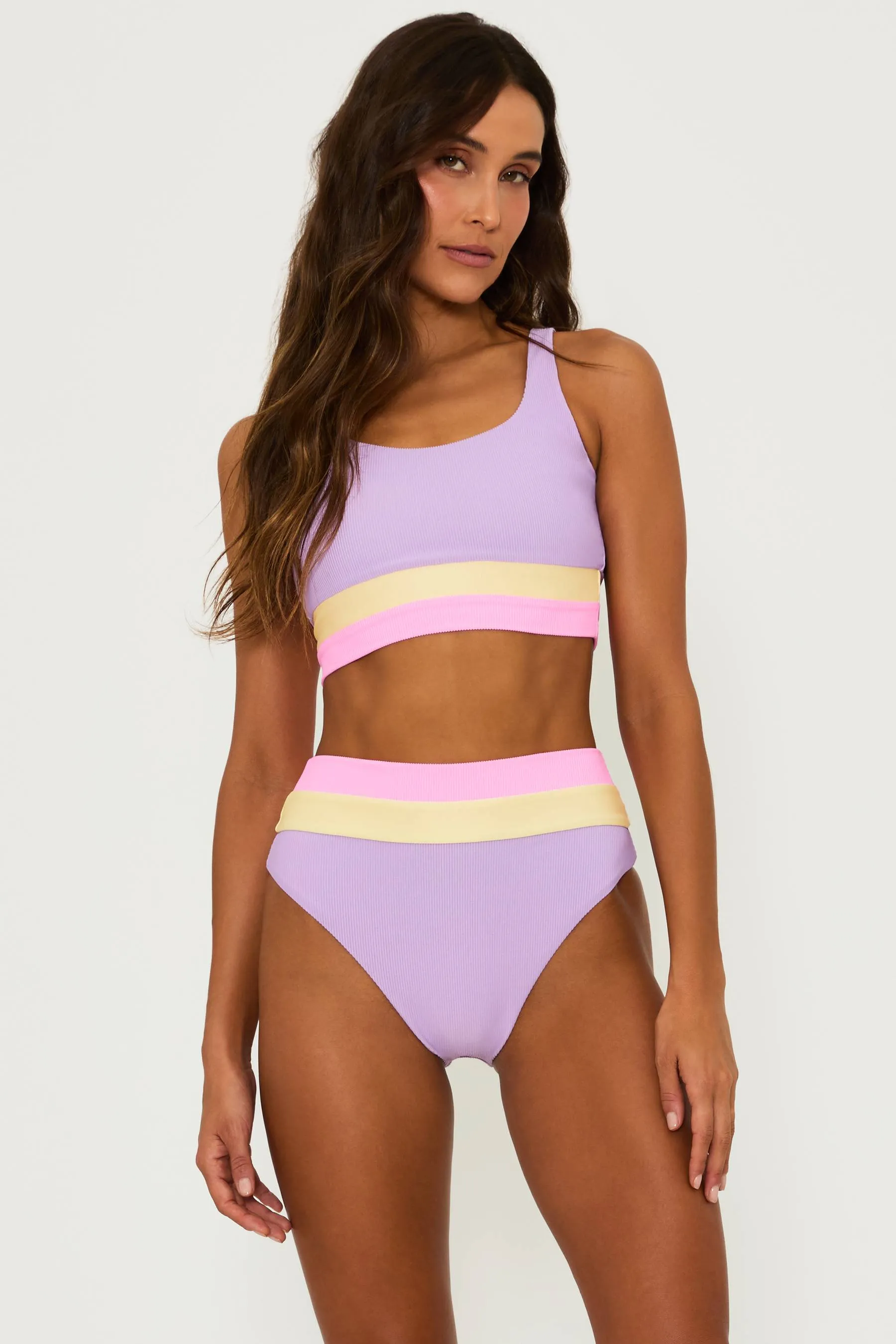 Mackenzie Top Sublime Spring Colorblock Beach Riot