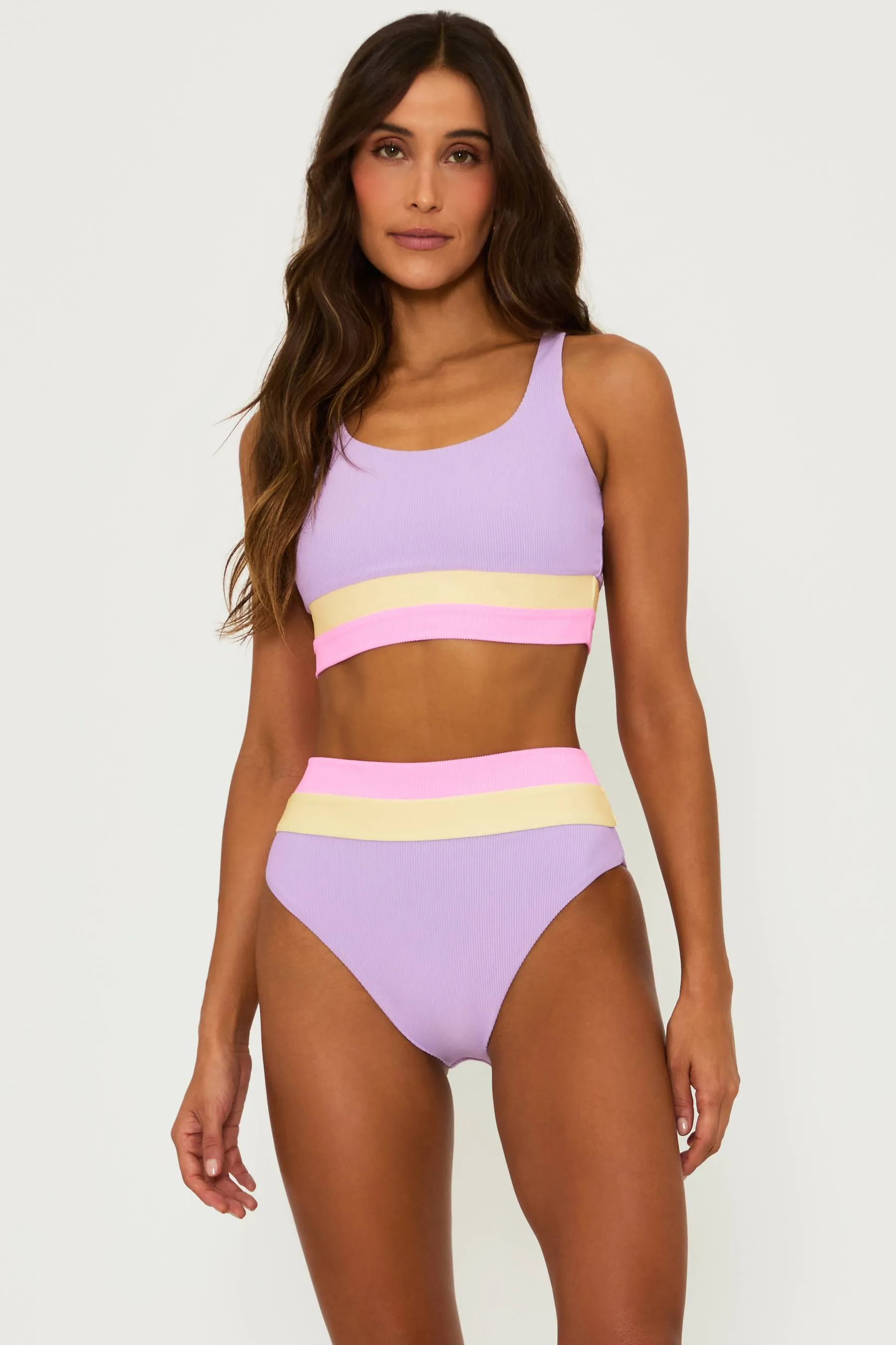 Mackenzie Top Sublime Spring Colorblock Beach Riot