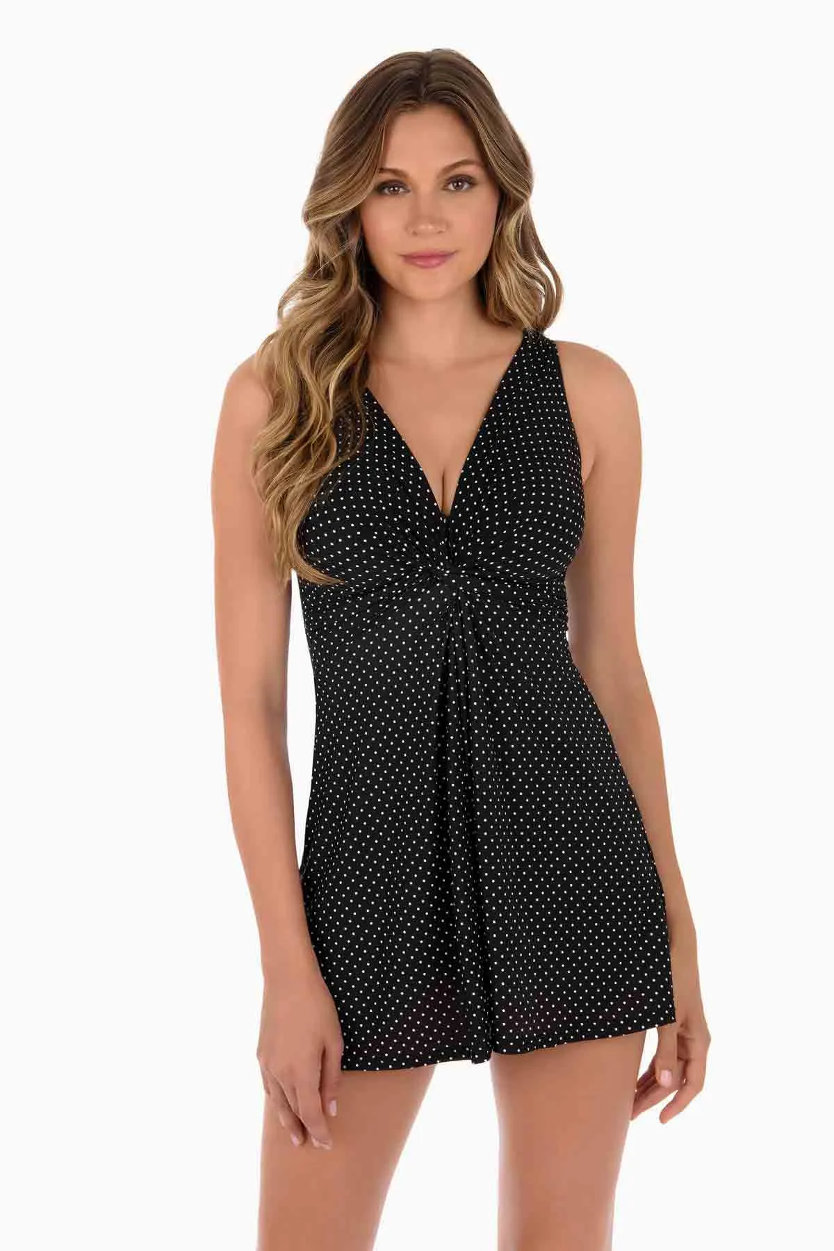 Marais Swim Dress in Pin Point
