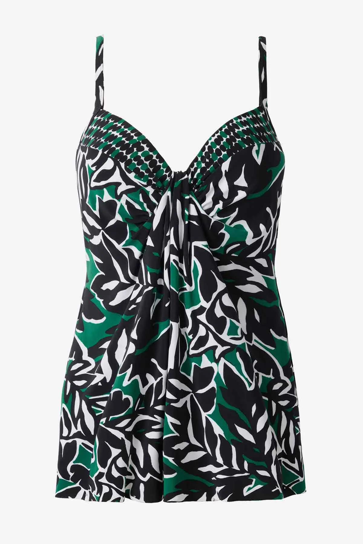 Marina Tankini Top in Palma Verde