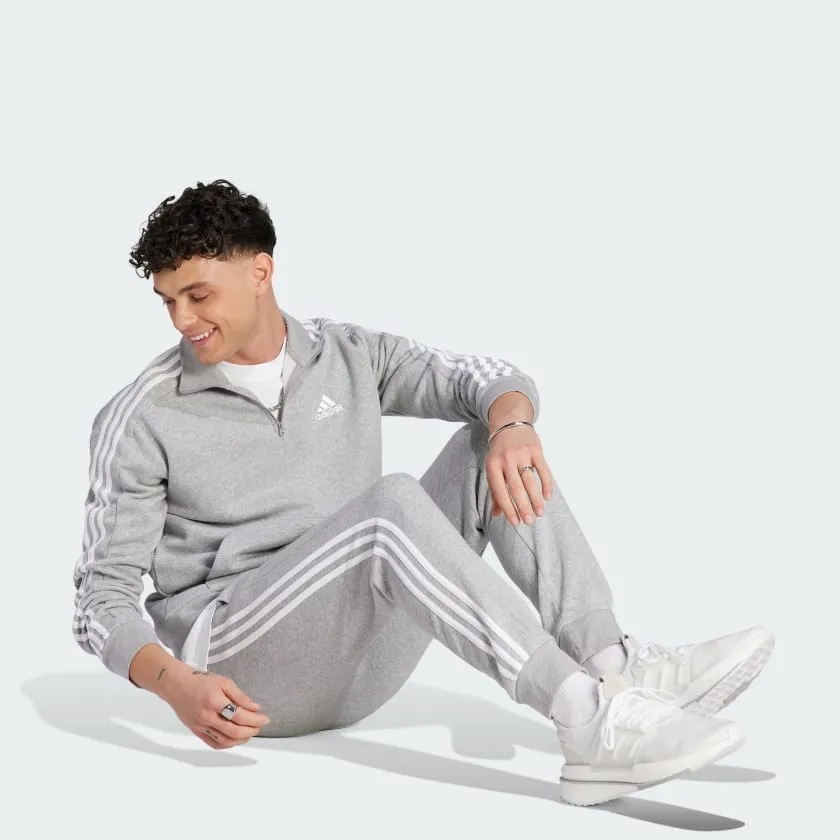 Men's adidas Essentials Fleece 3-Stripes Tapered Cuff Pants
