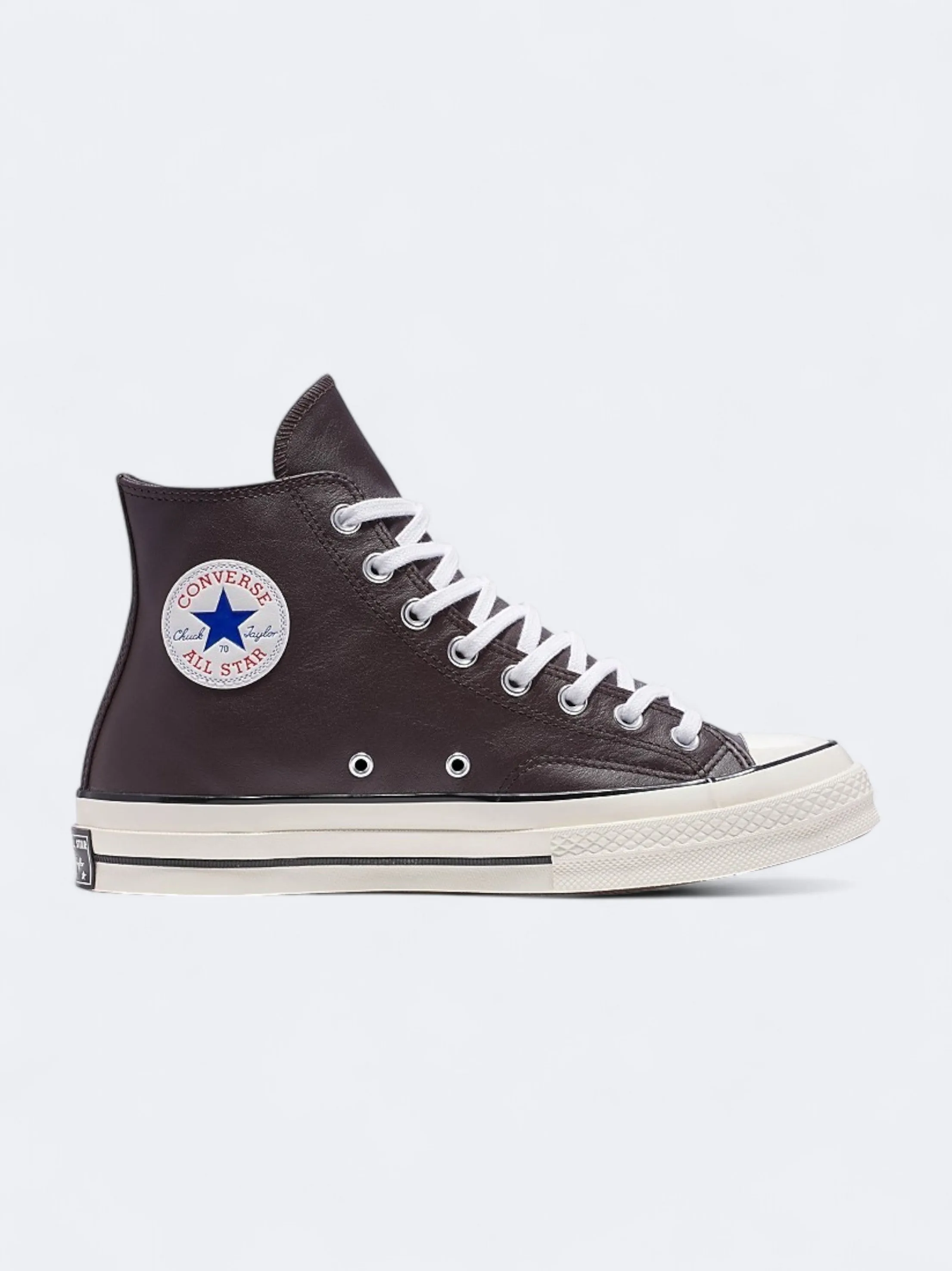 Men's Plain High Sneakers,Brown