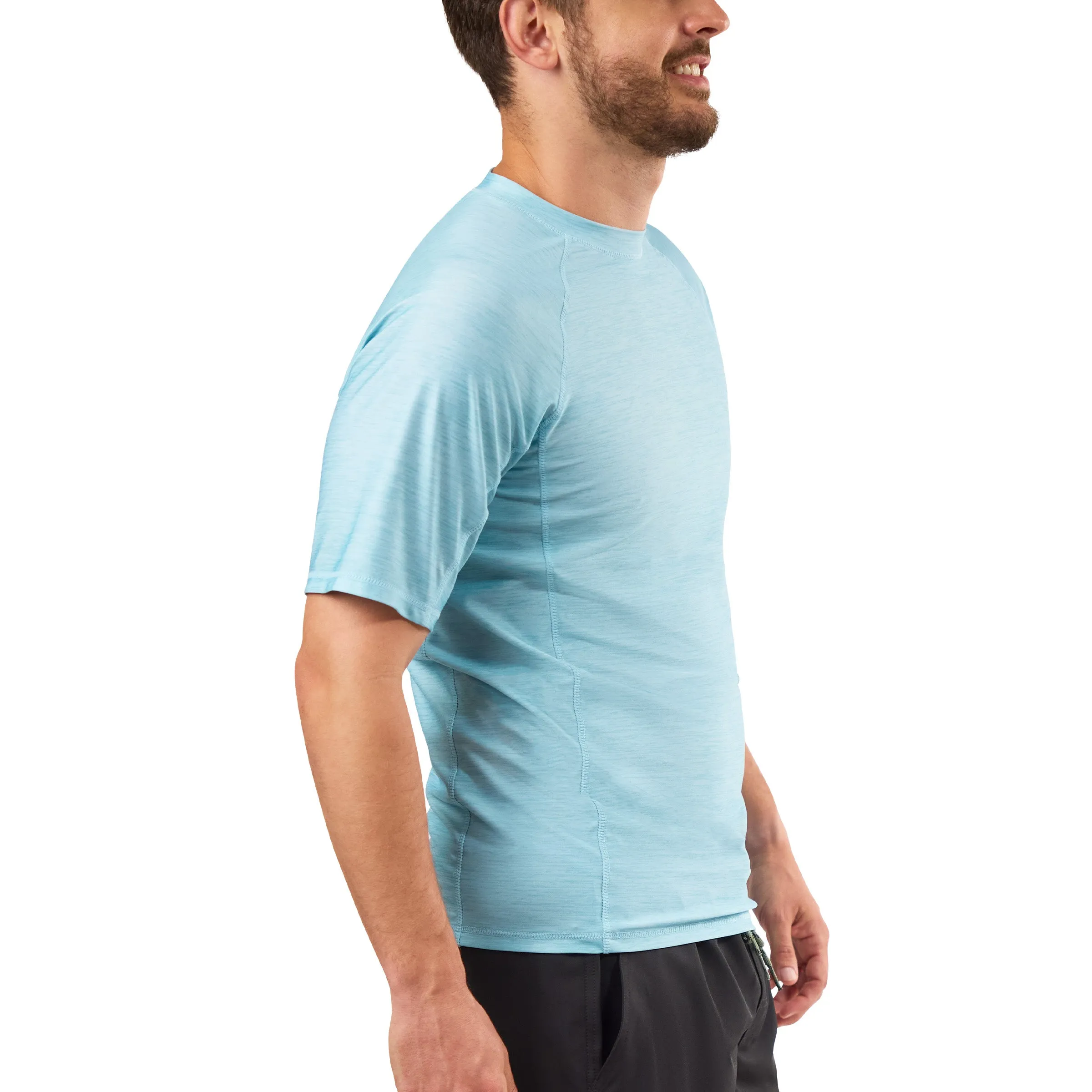 Men's Short Sleeve Crew Sun & Swim Shirt