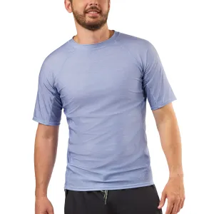 Men's Short Sleeve Crew Sun & Swim Shirt