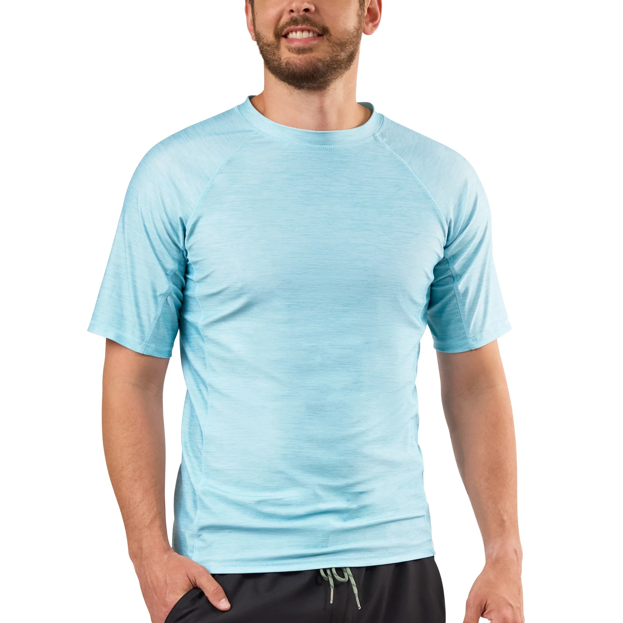 Men's Short Sleeve Crew Sun & Swim Shirt