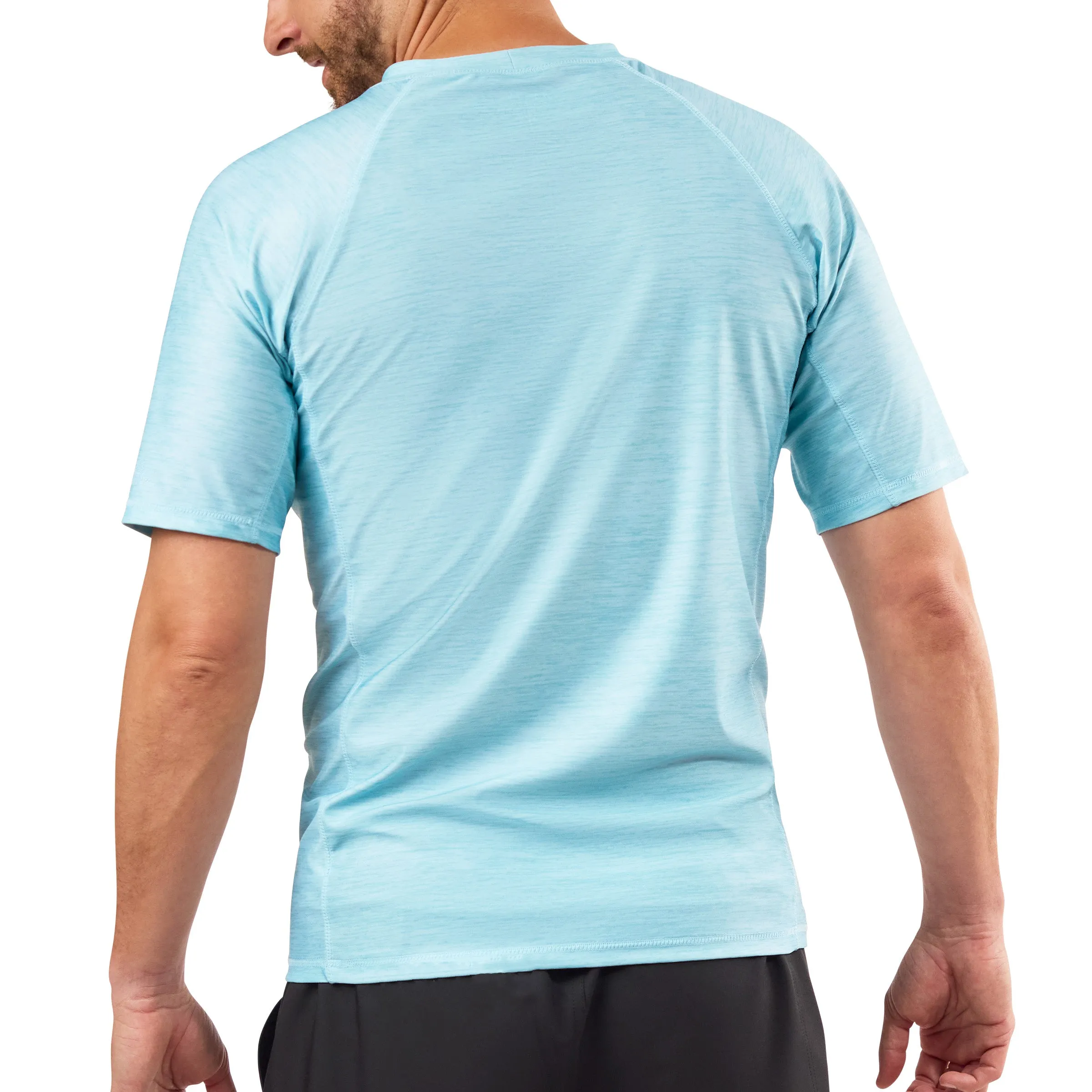 Men's Short Sleeve Crew Sun & Swim Shirt