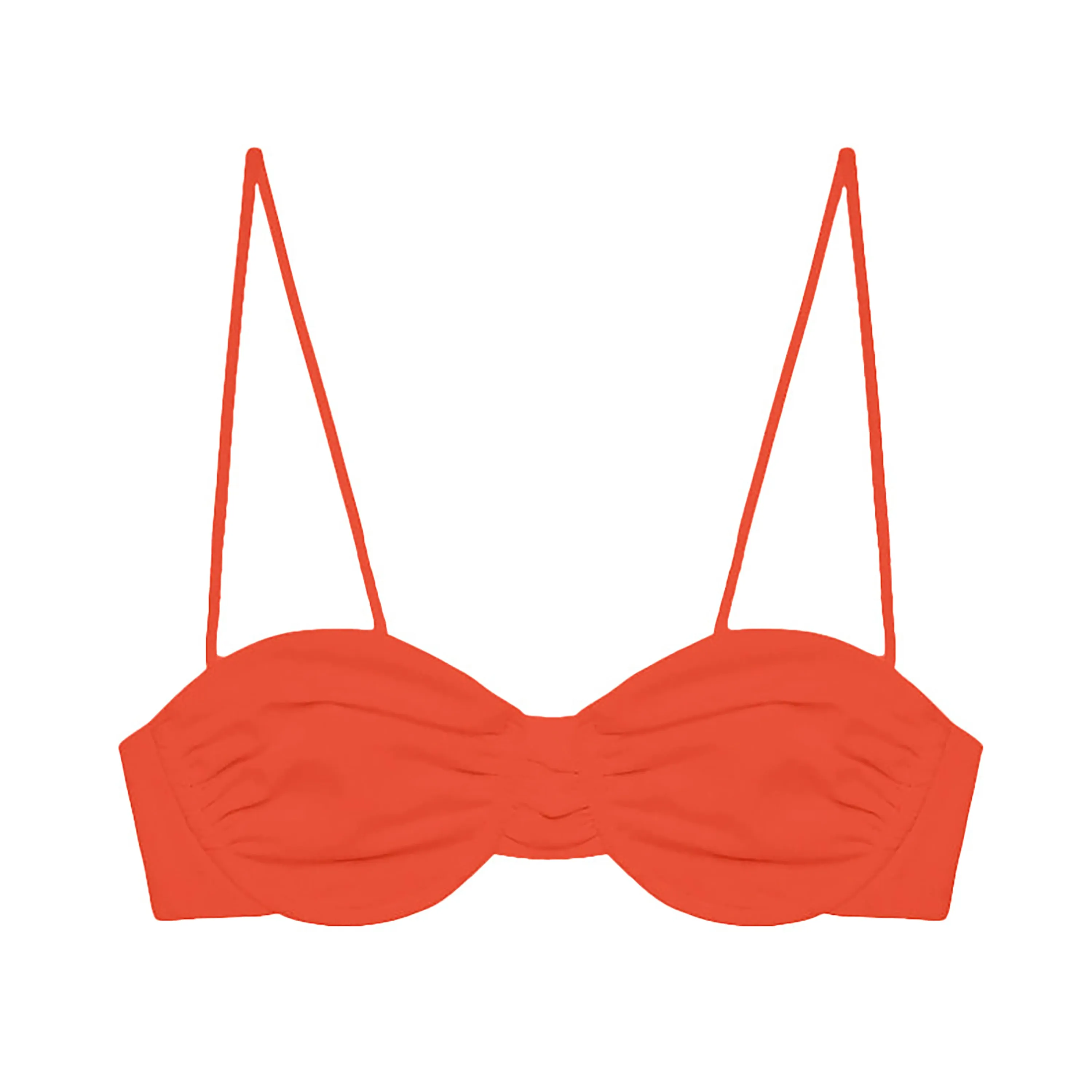 Mia Top | Melon Matte JADE SWIM