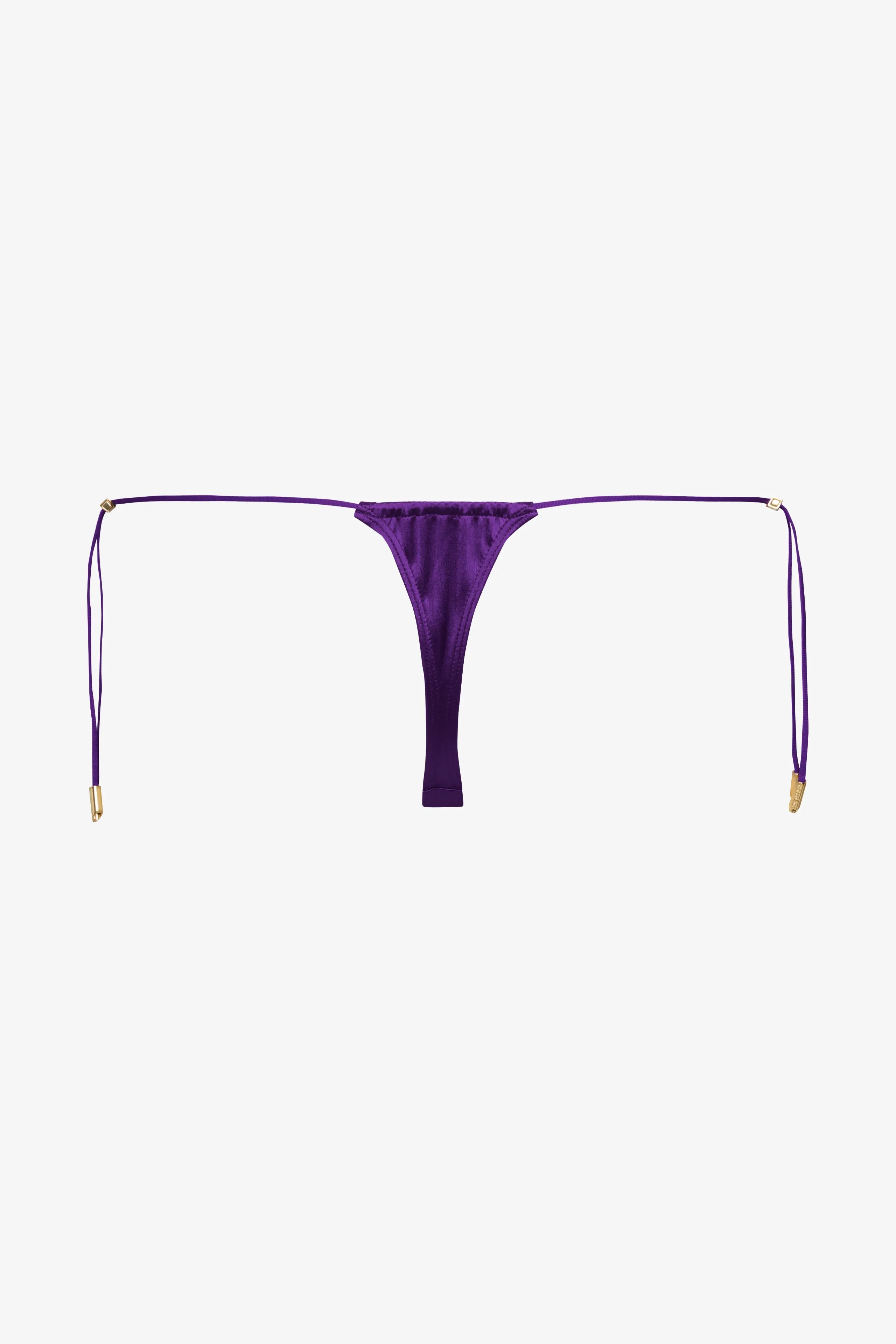 Mini string bikini bottom - Glow Maison Close