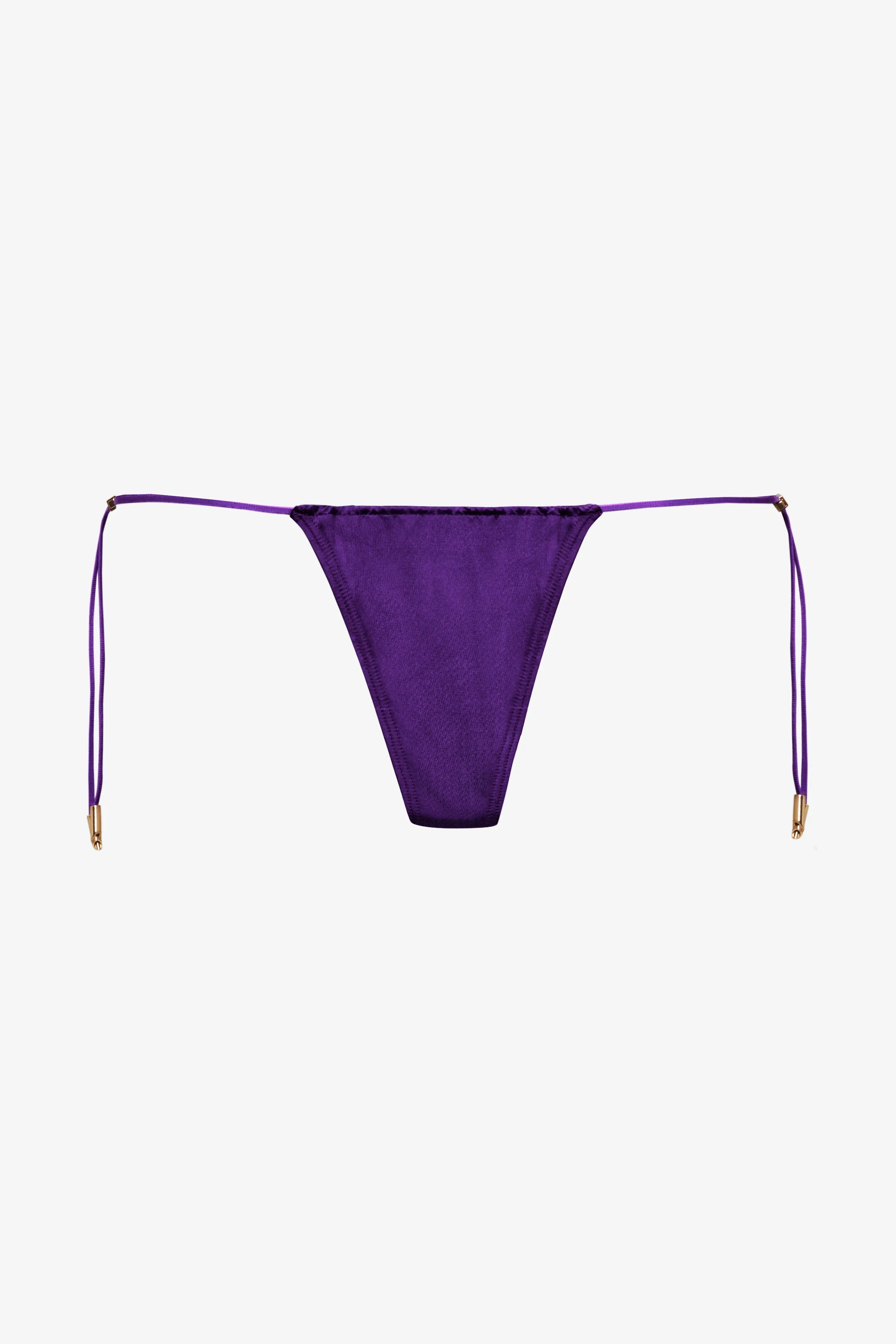 Mini string bikini bottom - Glow Maison Close