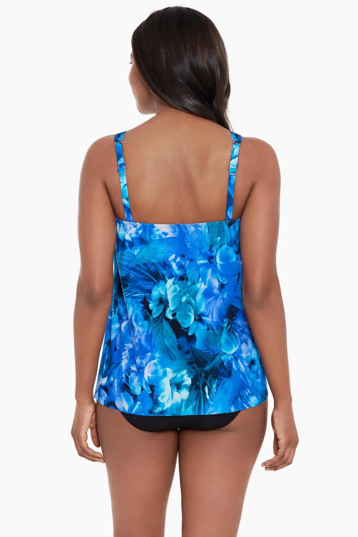 Mirage Tankini Top in Sous Marine