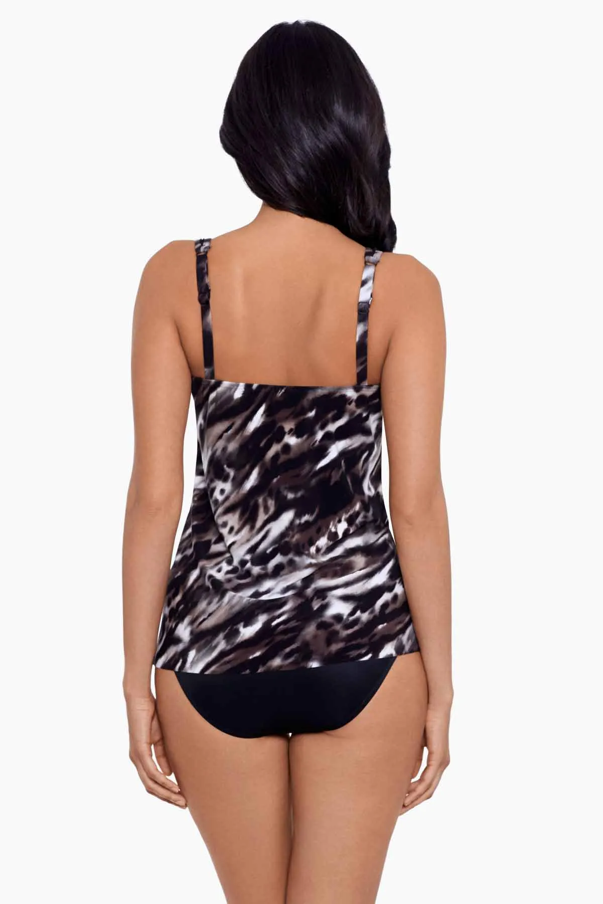 Mirage Tankini Top in Tempest