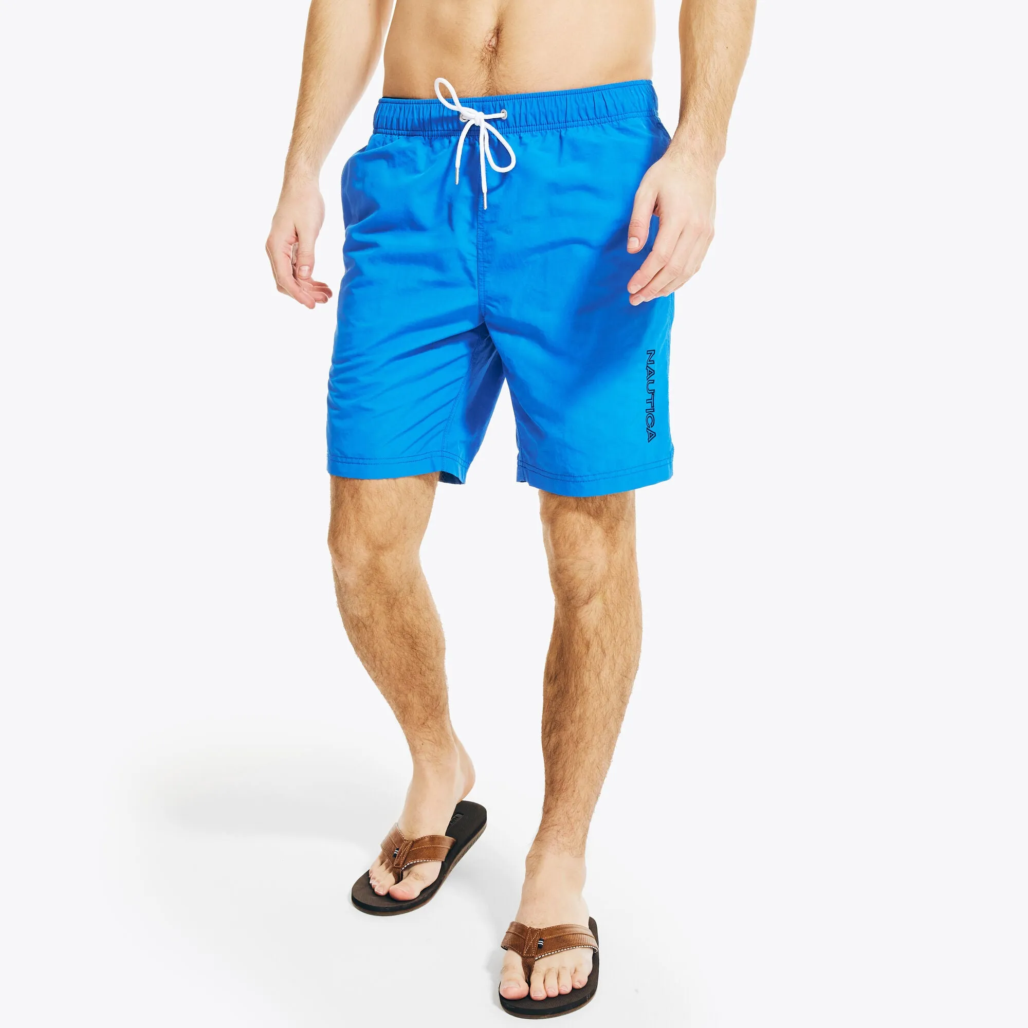 Nautica Mens 8" Quick-Dry Swim