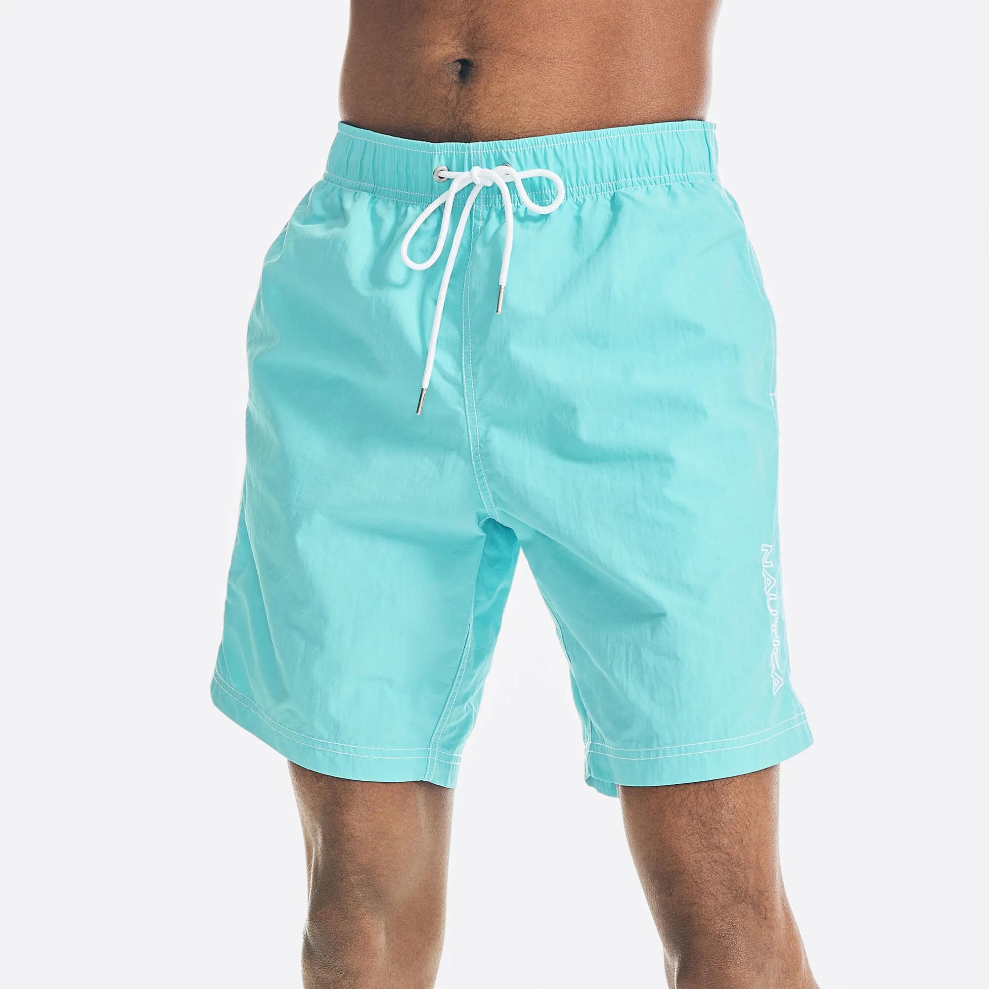 Nautica Mens 8" Quick-Dry Swim