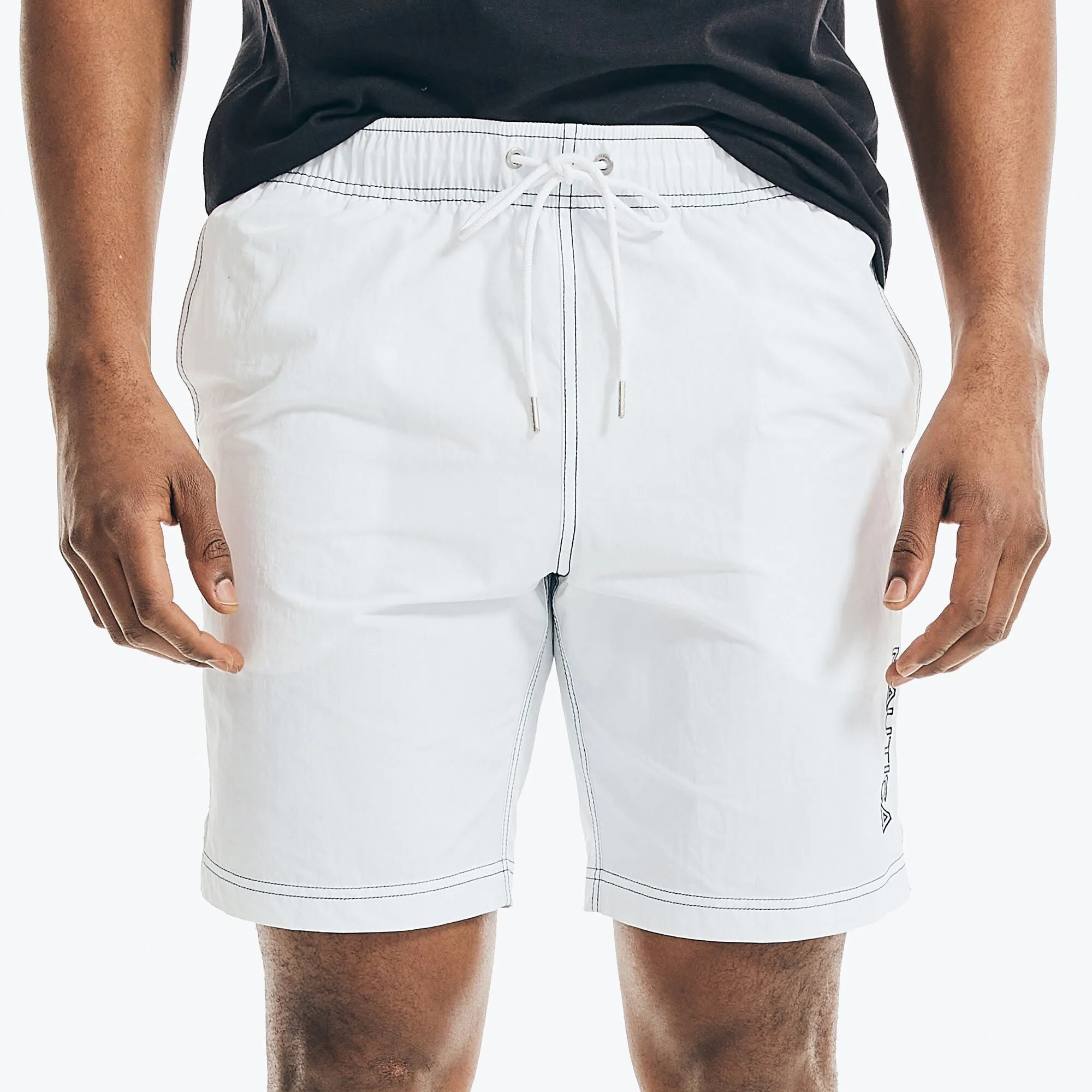 Nautica Mens 8" Quick-Dry Swim