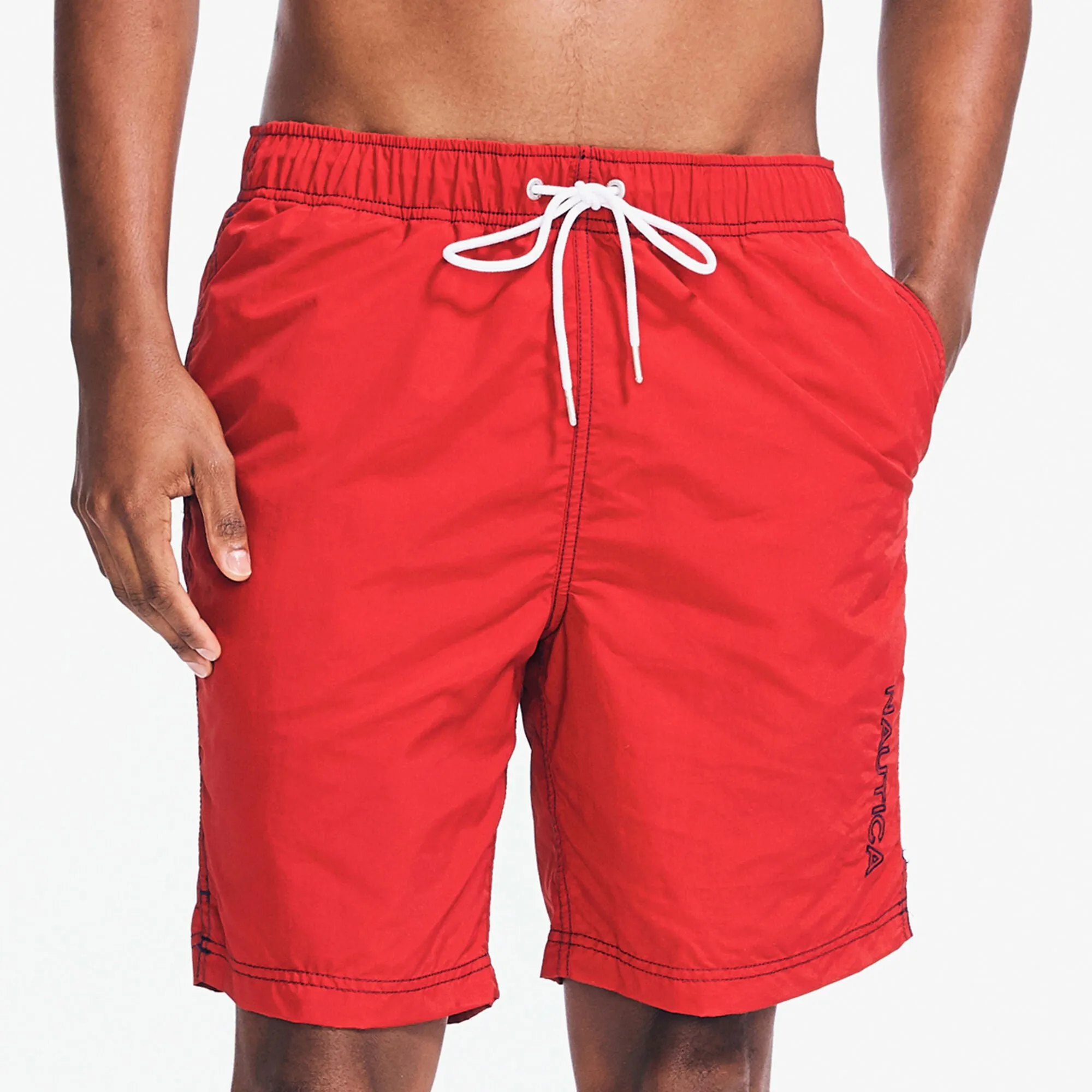 Nautica Mens 8" Quick-Dry Swim