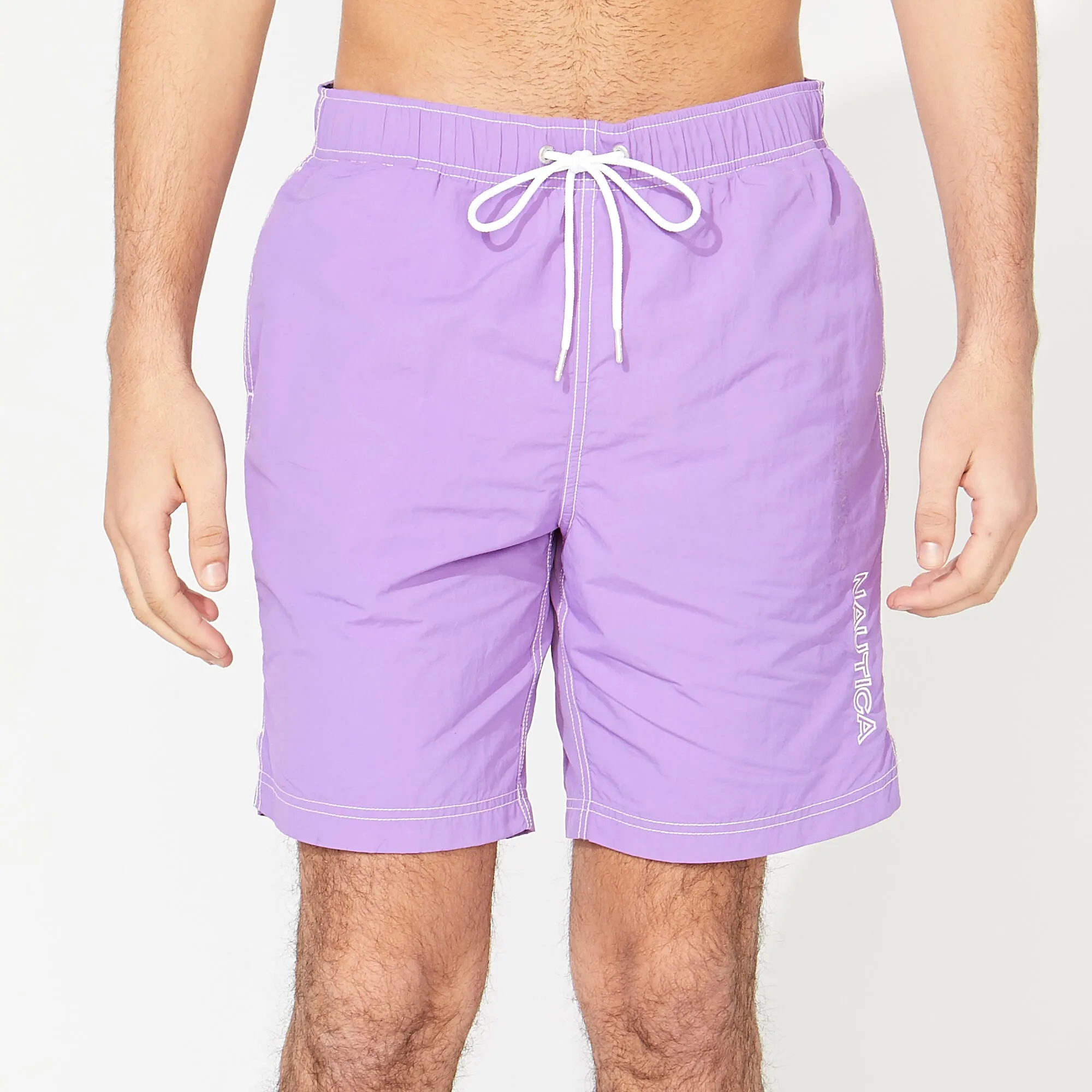 Nautica Mens 8" Quick-Dry Swim